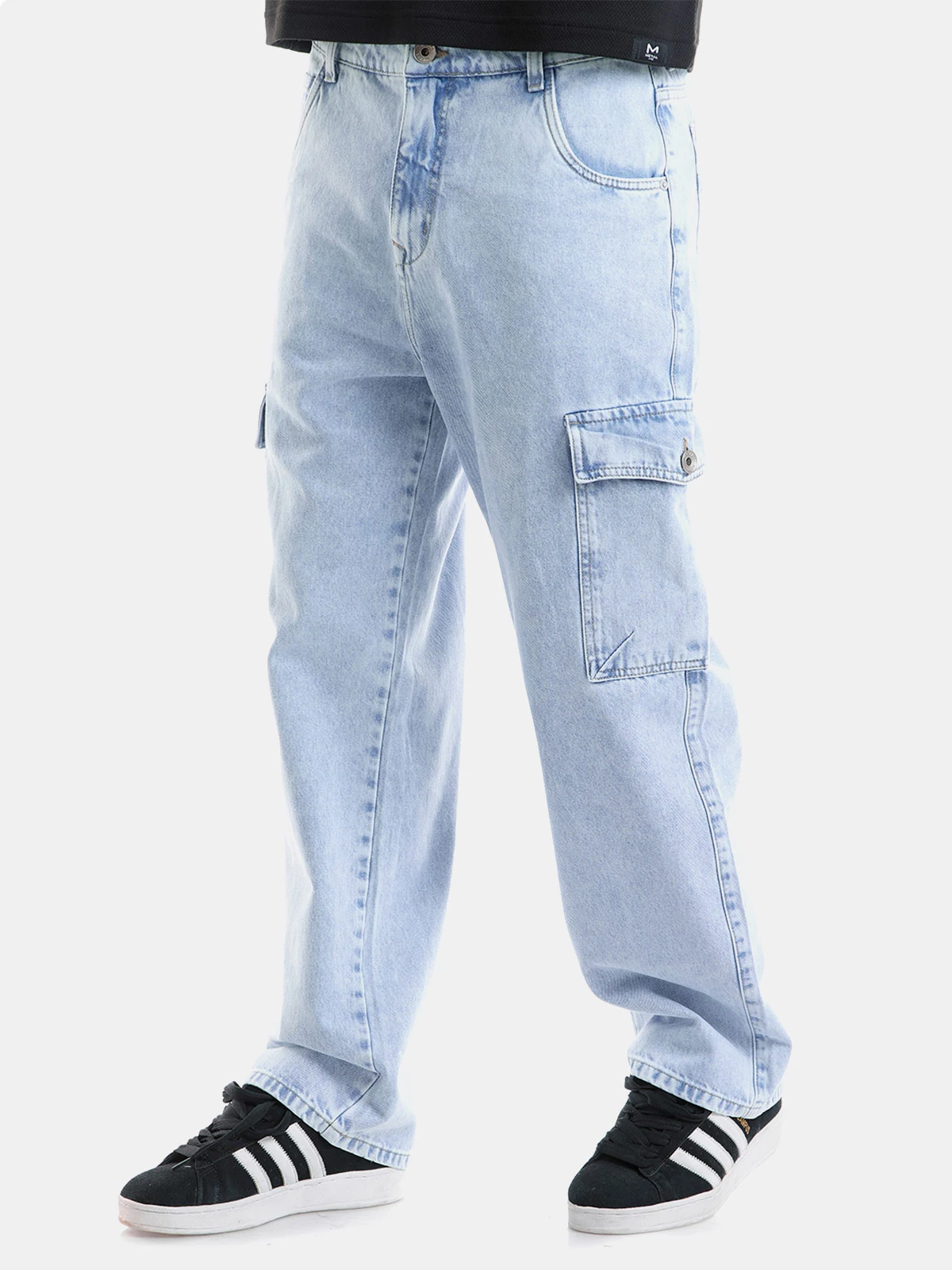 JEAN ALGODÓN CARGO BAGGY HOMBRE METAL JEANS YAMAL - 3