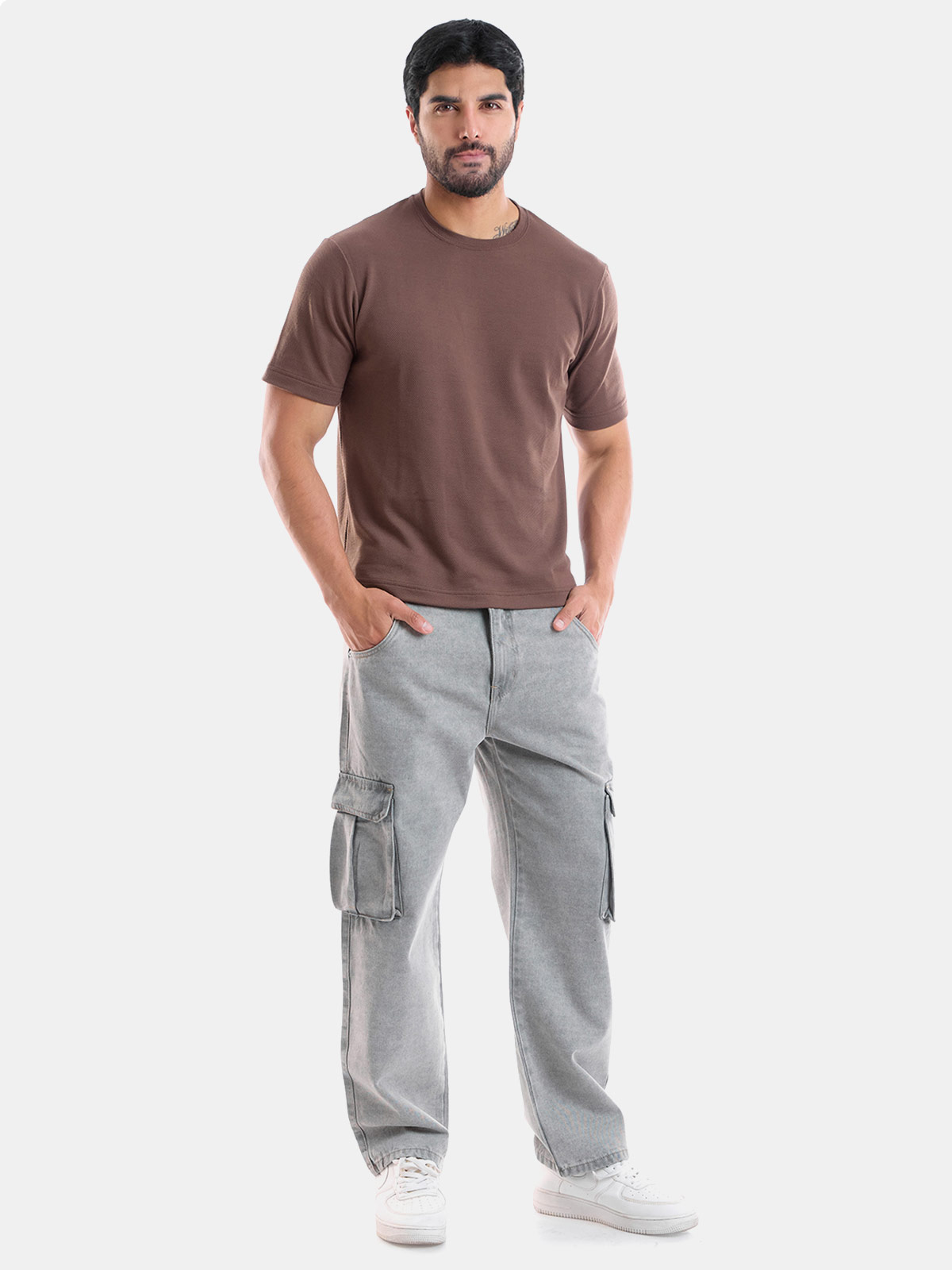 JEAN ALGODÓN CARGO LOOSE FIT HOMBRE METAL JEANS CADILAK - 4