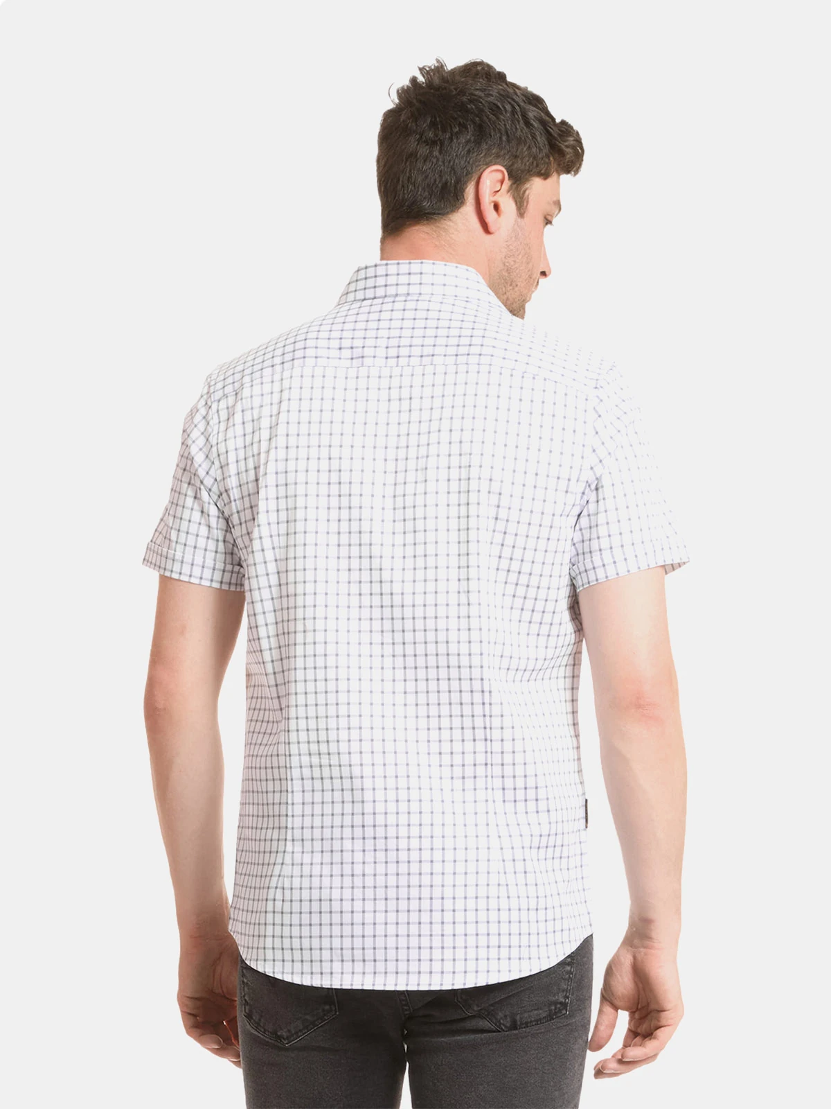CAMISA MANGA CORTA ALGODÓN HOMBRE METAL JEANS PIERO - 2