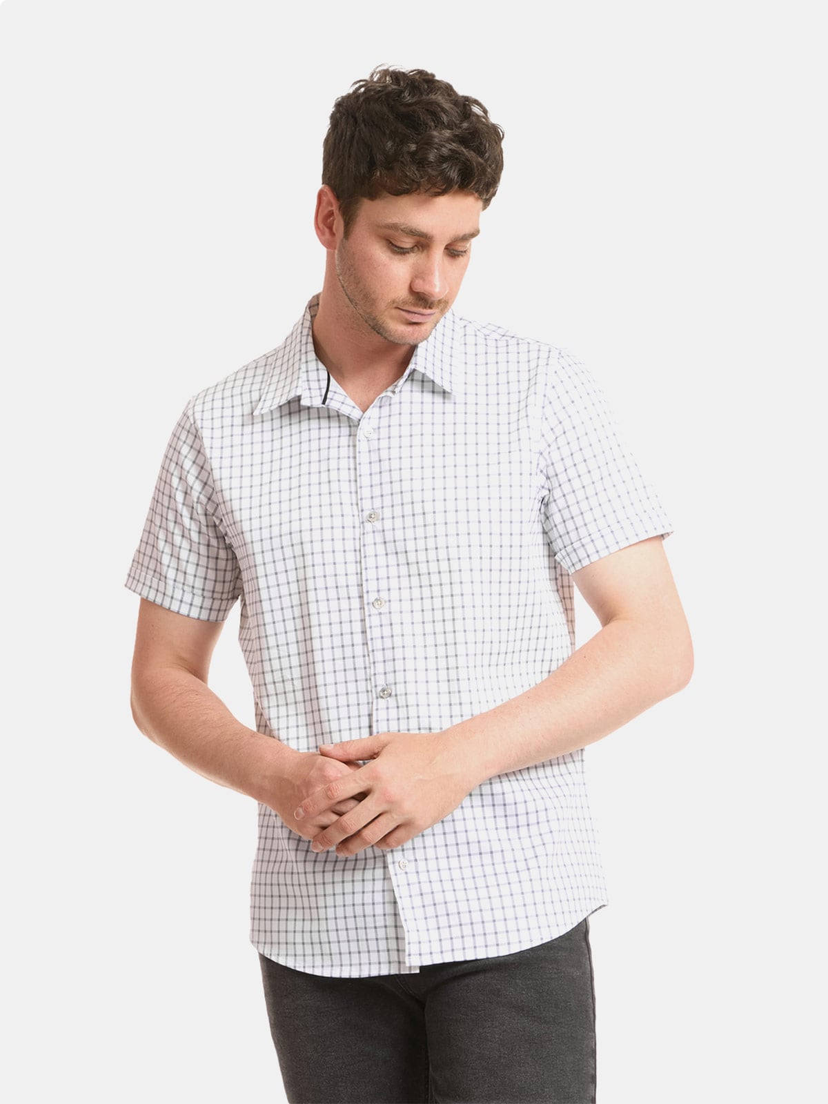CAMISA MANGA CORTA ALGODÓN HOMBRE METAL JEANS PIERO - 3