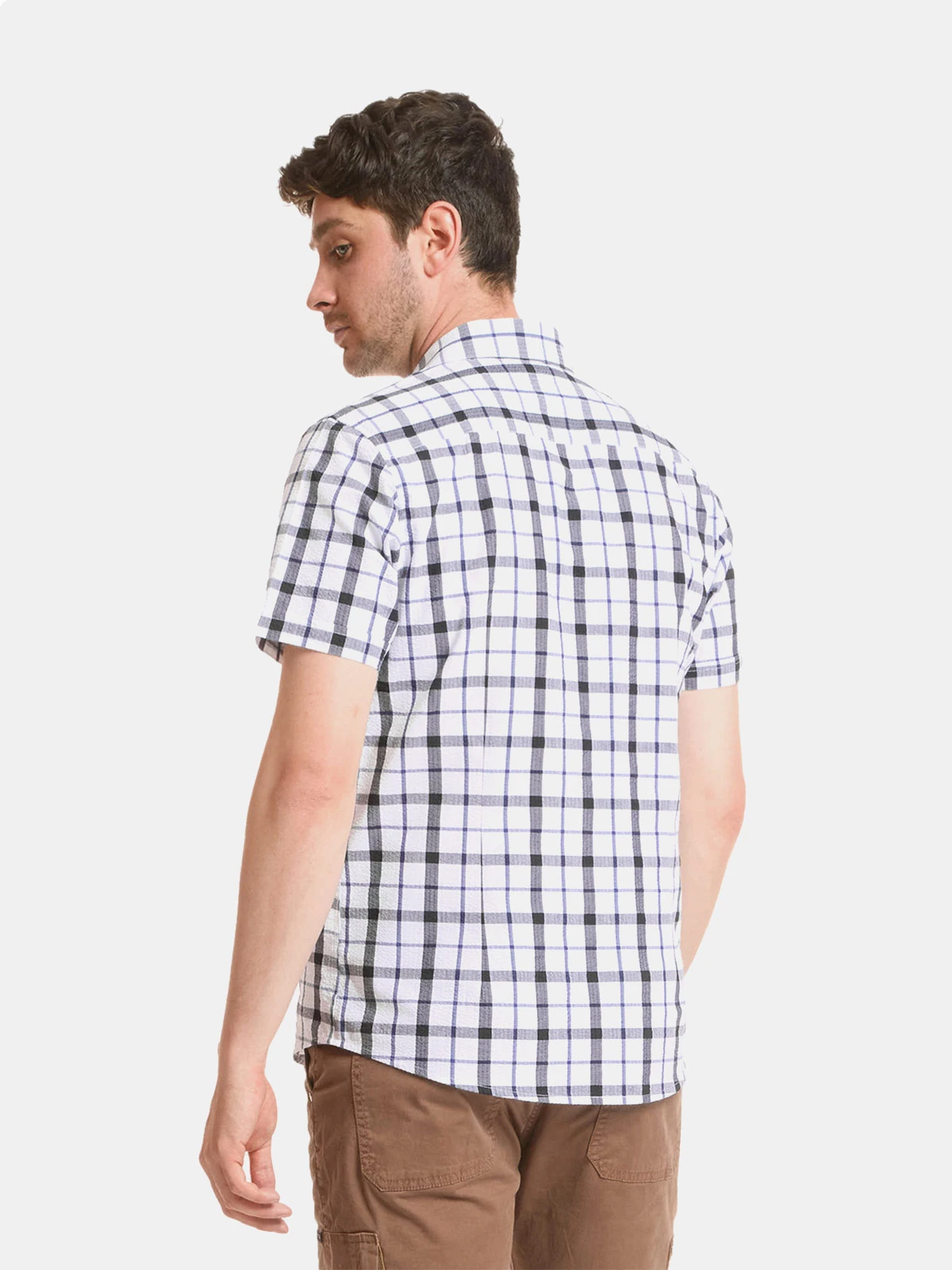 CAMISA MANGA CORTA ALGODÓN HOMBRE METAL JEANS VELARDE - 2