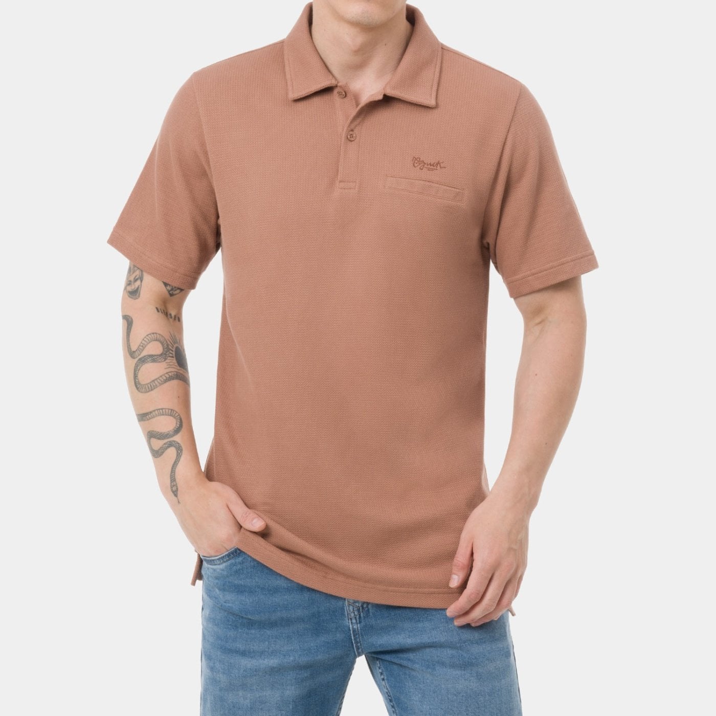 POLO MANGA CORTA HOMBRE GZUCK STROKKE - 1