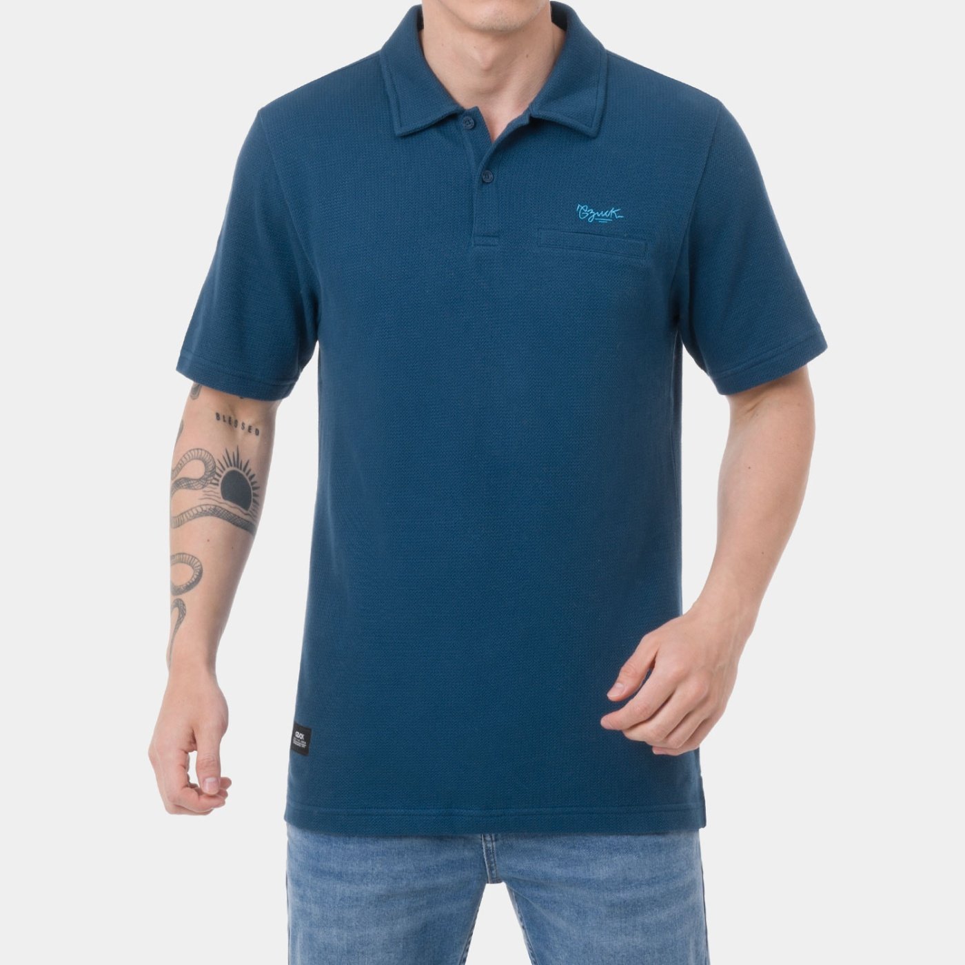 POLO MANGA CORTA HOMBRE GZUCK STROKKE - 1