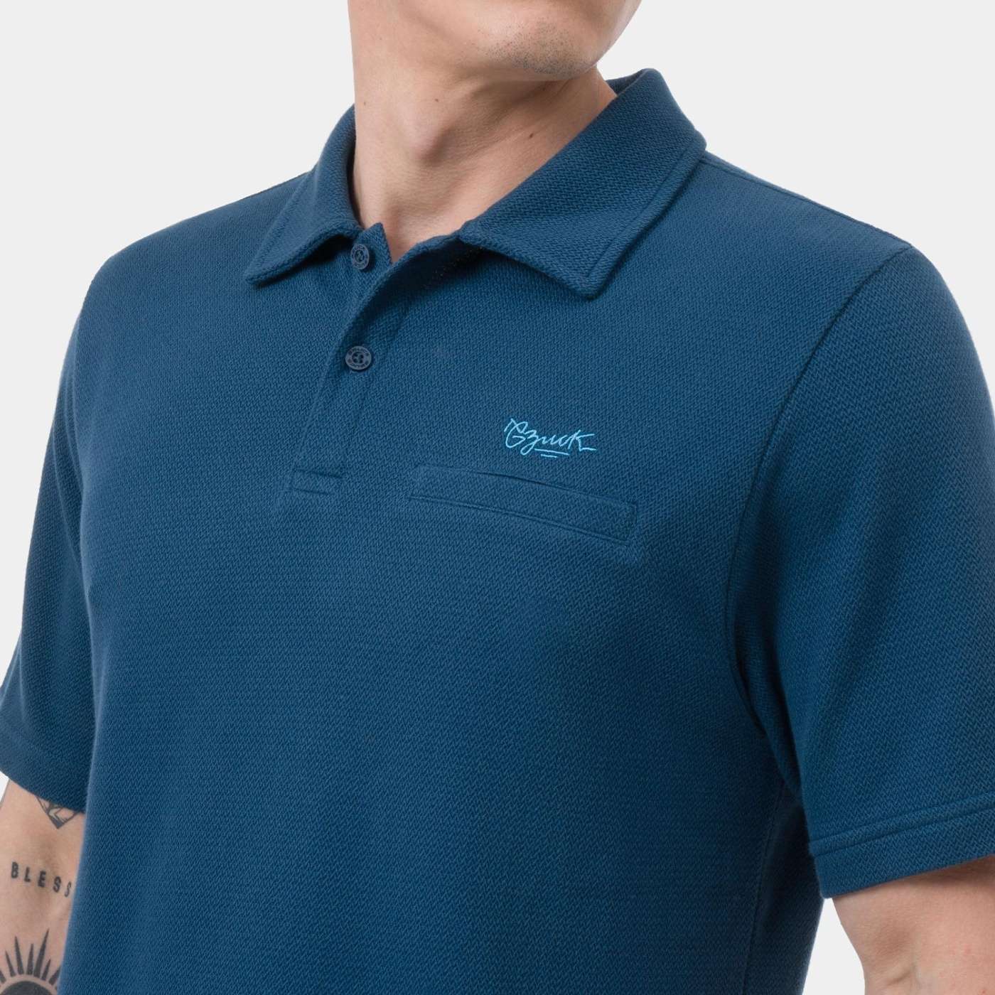 POLO MANGA CORTA HOMBRE GZUCK STROKKE - 3