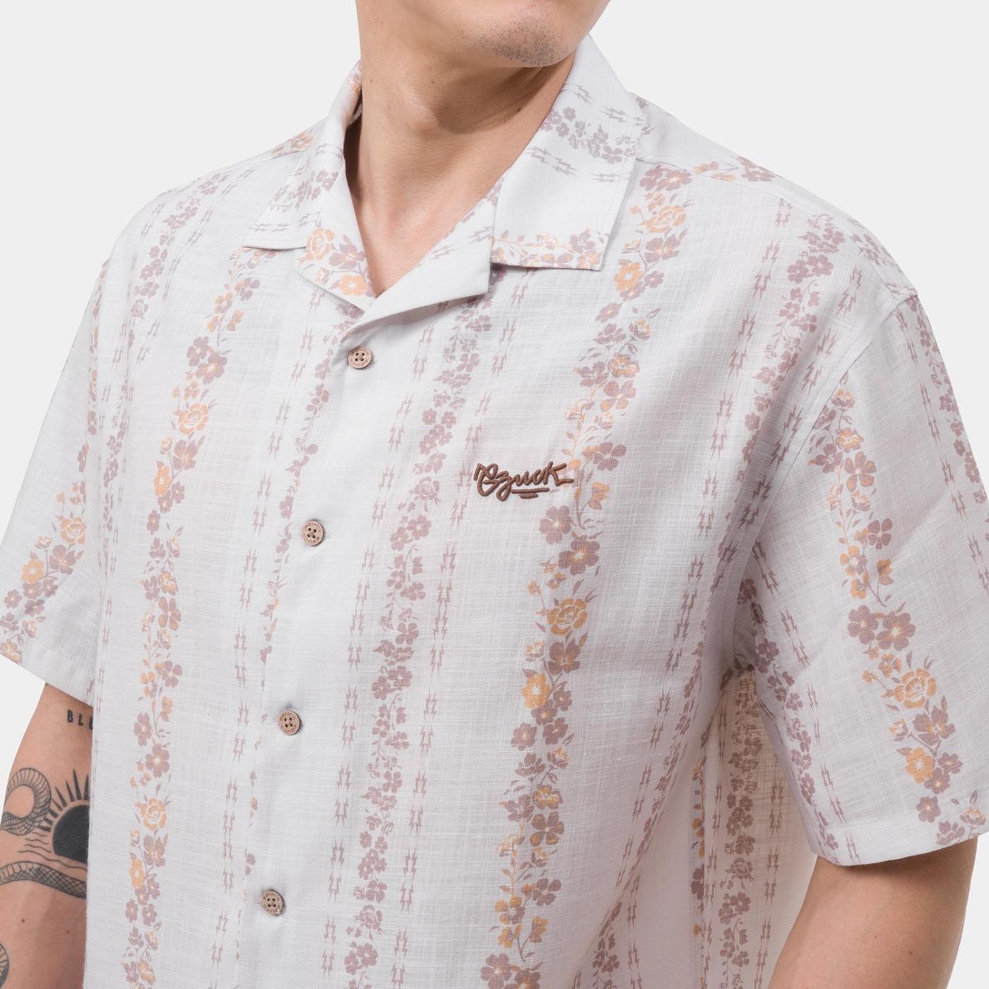 CAMISA MANGA CORTA HOMBRE GZUCK FLORAL LINES BOXY FIT - 3