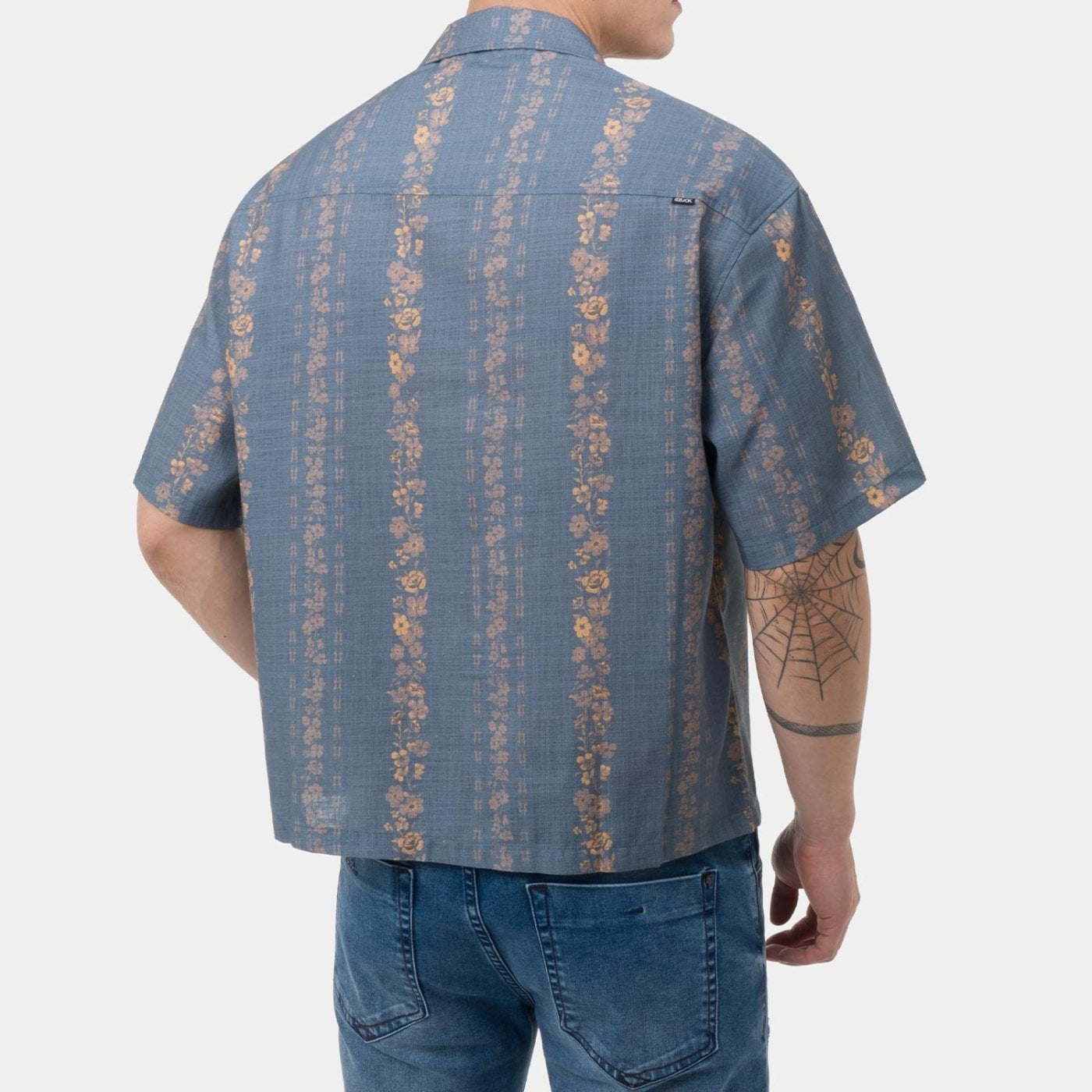 CAMISA MANGA CORTA HOMBRE GZUCK FLORAL LINES BOXY FIT - 2
