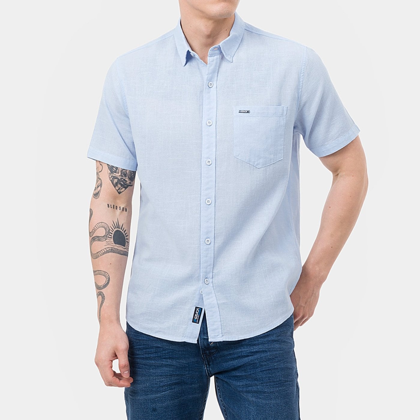 CAMISA MANGA CORTA HOMBRE GZUCK FOUW - 1