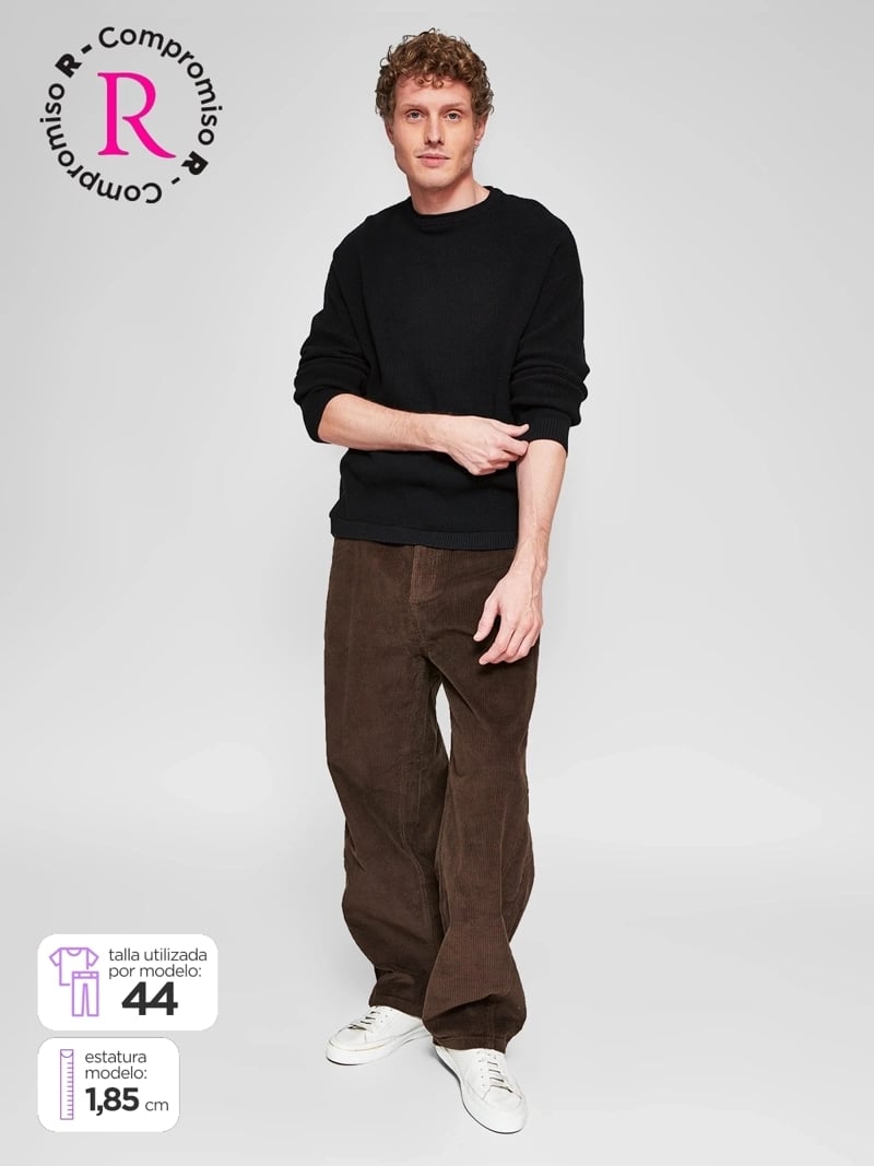 PANTALÓN ALGODÓN HOMBRE INDEX ACOTI - 1
