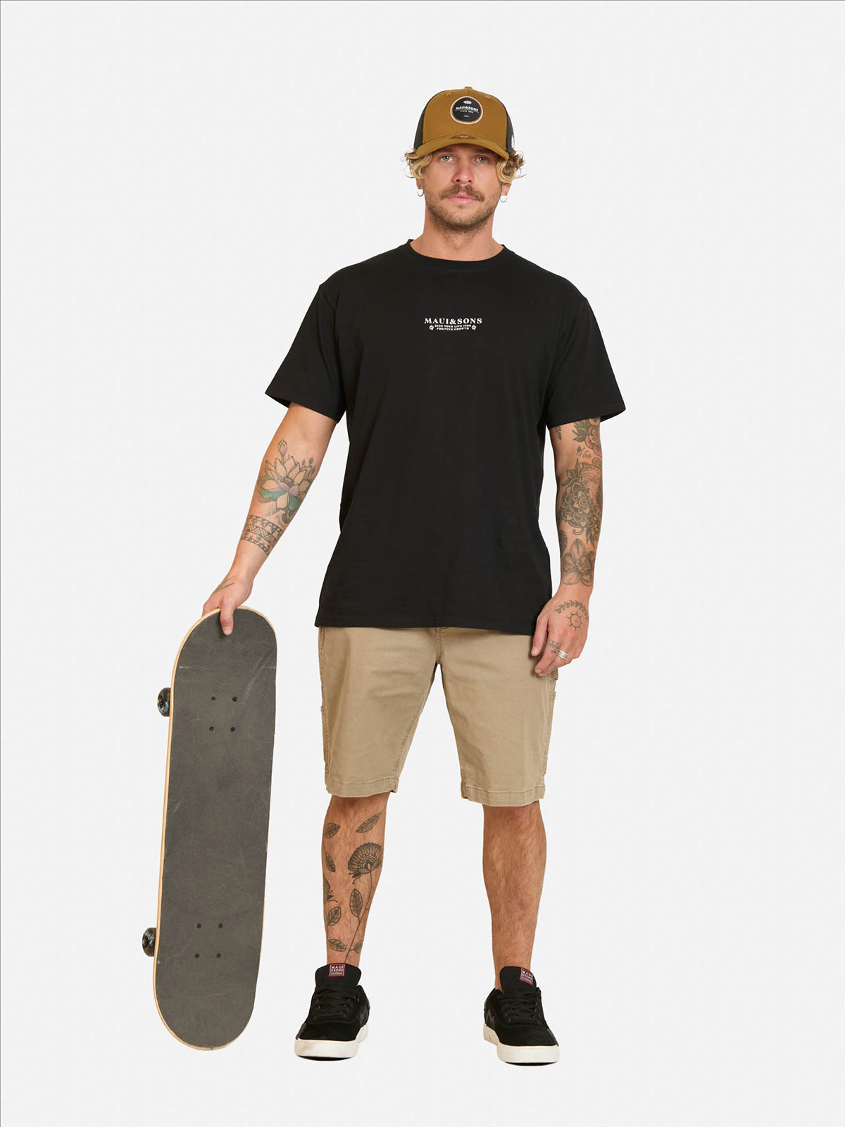 BERMUDA ALGODÓN CARPINTERO HOMBRE MAUI AND SONS - 4