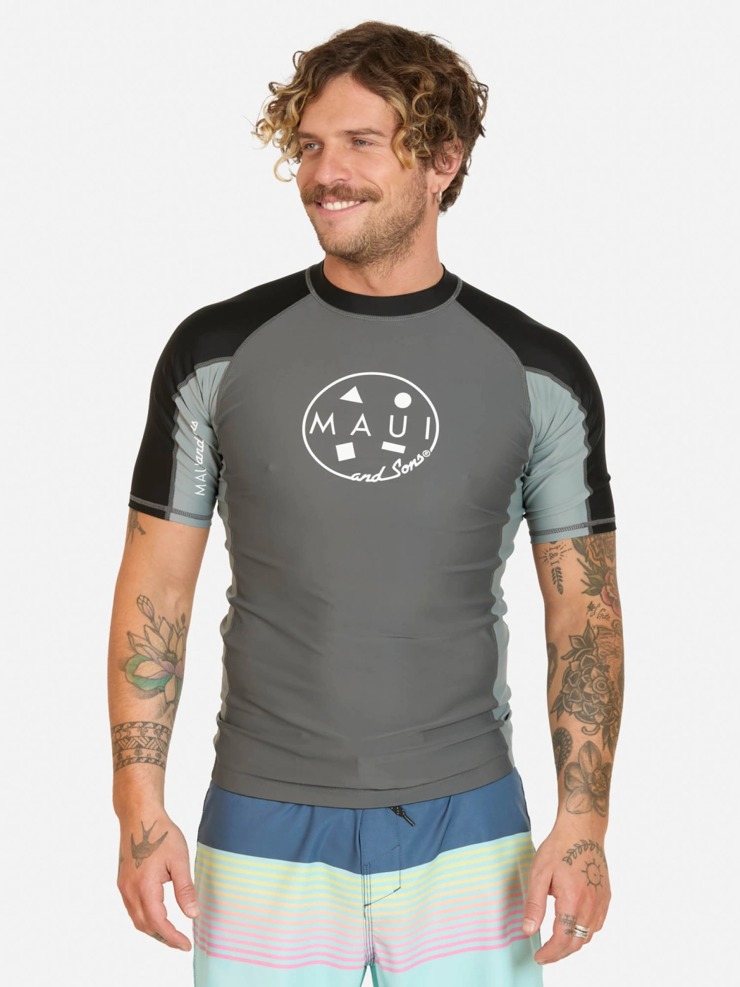 POLO MANGA CORTA ALGODÓN HOMBRE MAUI AND SONS - 1