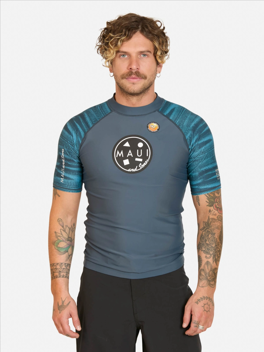 POLO MANGA CORTA ALGODÓN HOMBRE MAUI AND SONS - 1