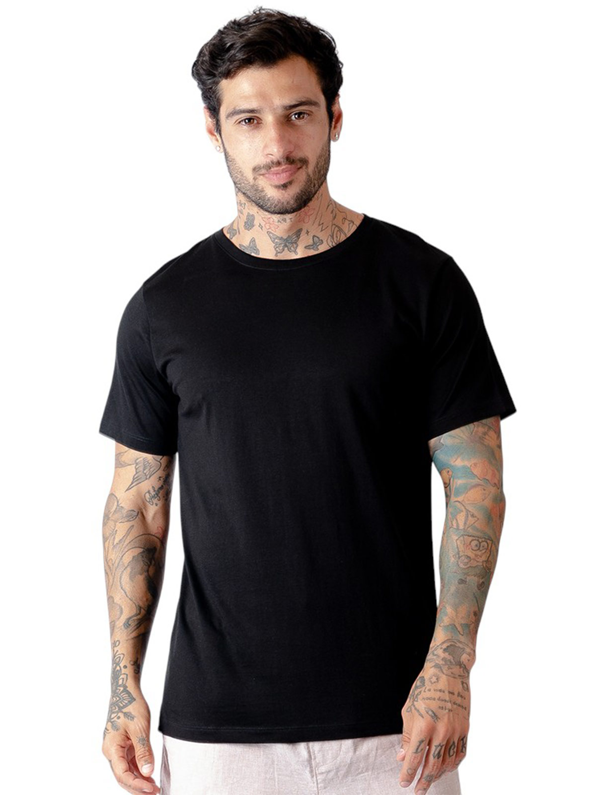 POLO MANGA CORTA ALGODÓN HOMBRE BLACKOUT BÁSICO - 1