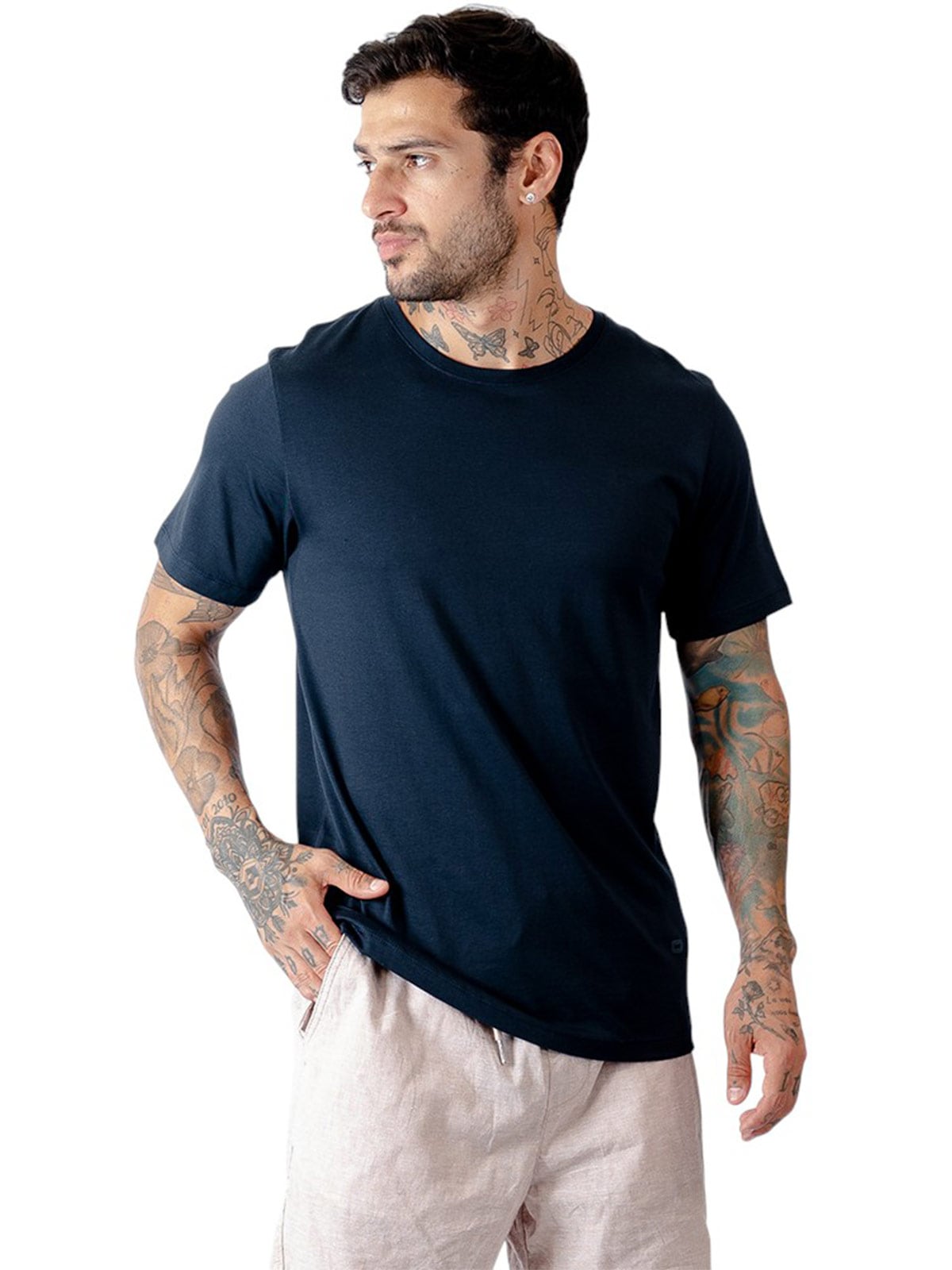 POLO MANGA CORTA ALGODÓN HOMBRE BLACKOUT BÁSICO - 3