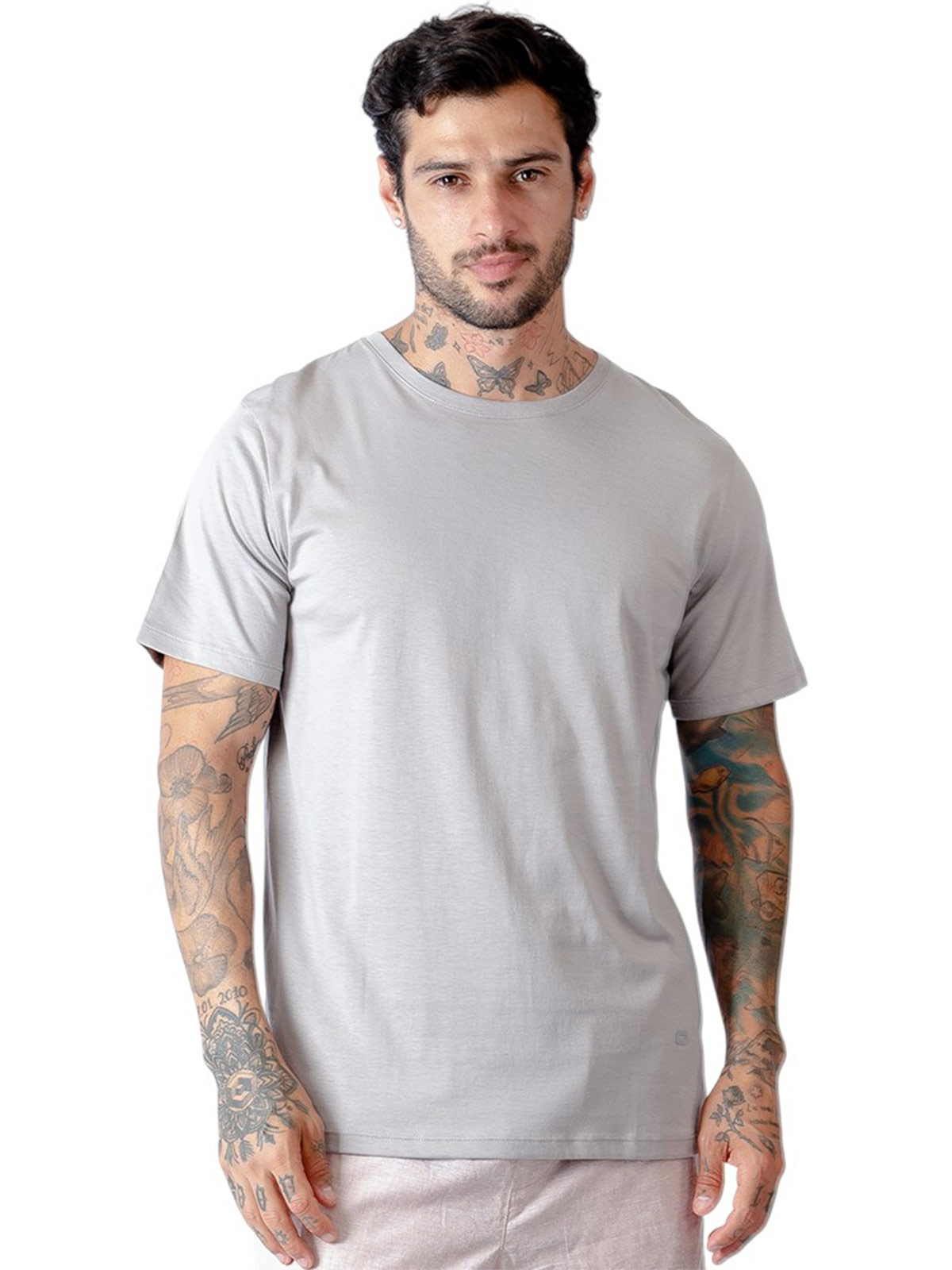POLO MANGA CORTA ALGODÓN HOMBRE BLACKOUT BÁSICO - 1