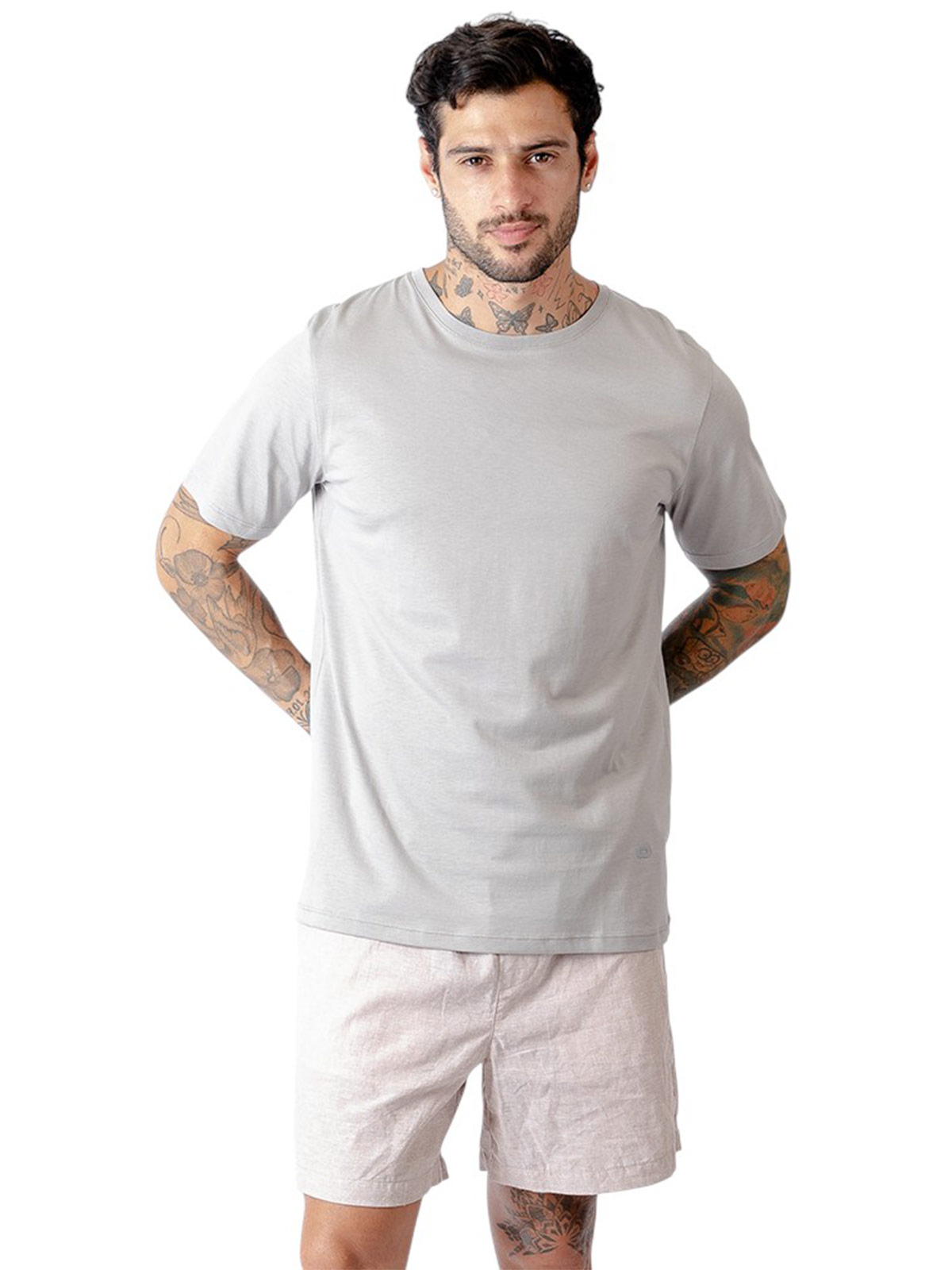 POLO MANGA CORTA ALGODÓN HOMBRE BLACKOUT BÁSICO - 3