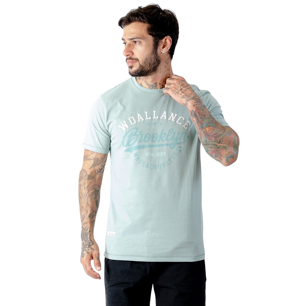 POLO MANGA CORTA ALGODÓN HOMBRE WOALLANCE PREMIUM BROWN - 4