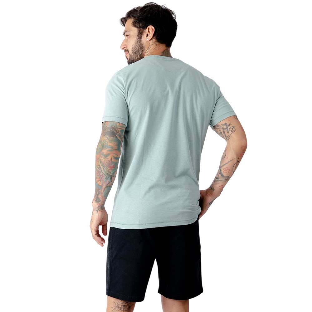 POLO MANGA CORTA ALGODÓN HOMBRE WOALLANCE PREMIUM BROWN - 3