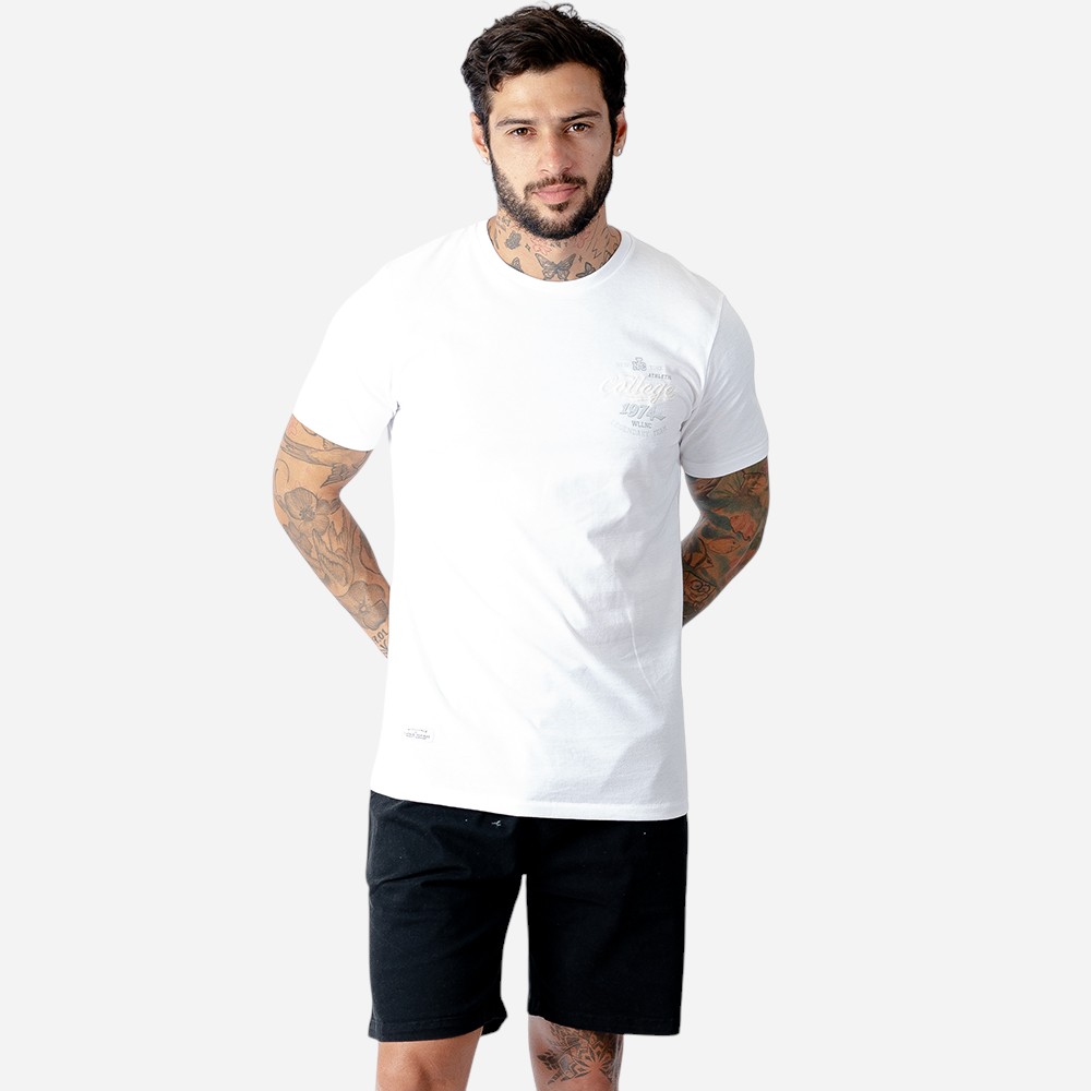 POLO MANGA CORTA ALGODÓN HOMBRE WOALLANCE PREMIUM DAVIS - 2