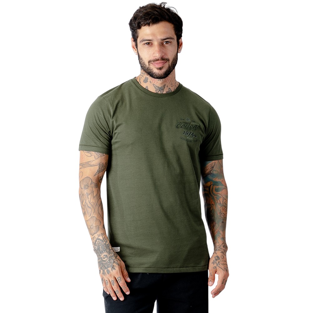 POLO MANGA CORTA ALGODÓN HOMBRE WOALLANCE PREMIUM DAVIS - 1