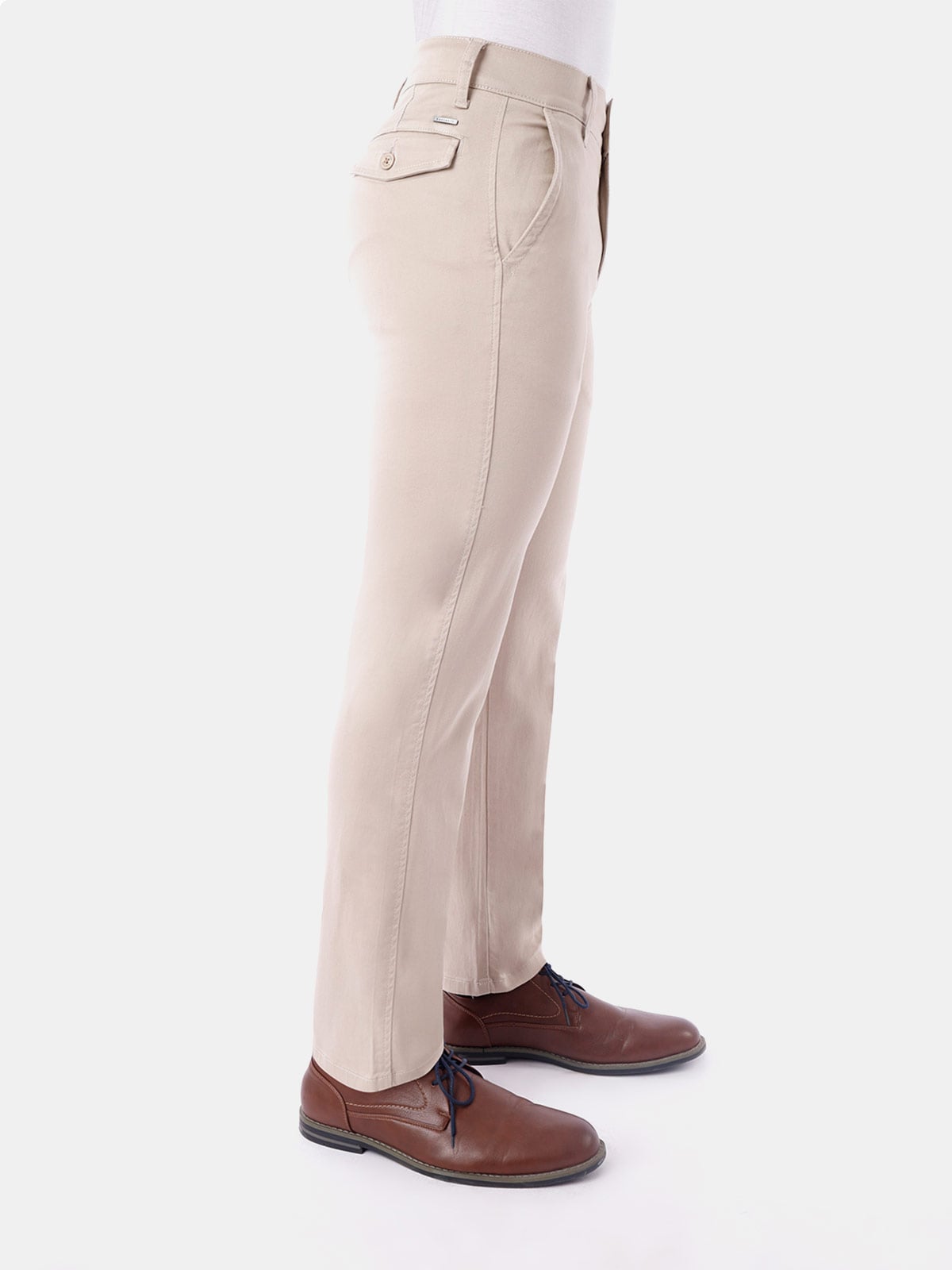 PANTALÓN ALGODÓN REGULAR HOMBRE KANSAS SATIN - 3
