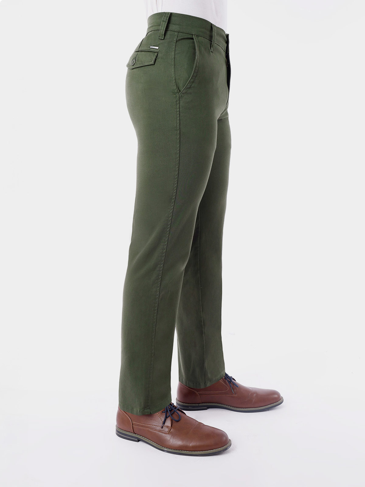PANTALÓN ALGODÓN REGULAR HOMBRE KANSAS SATIN - 3