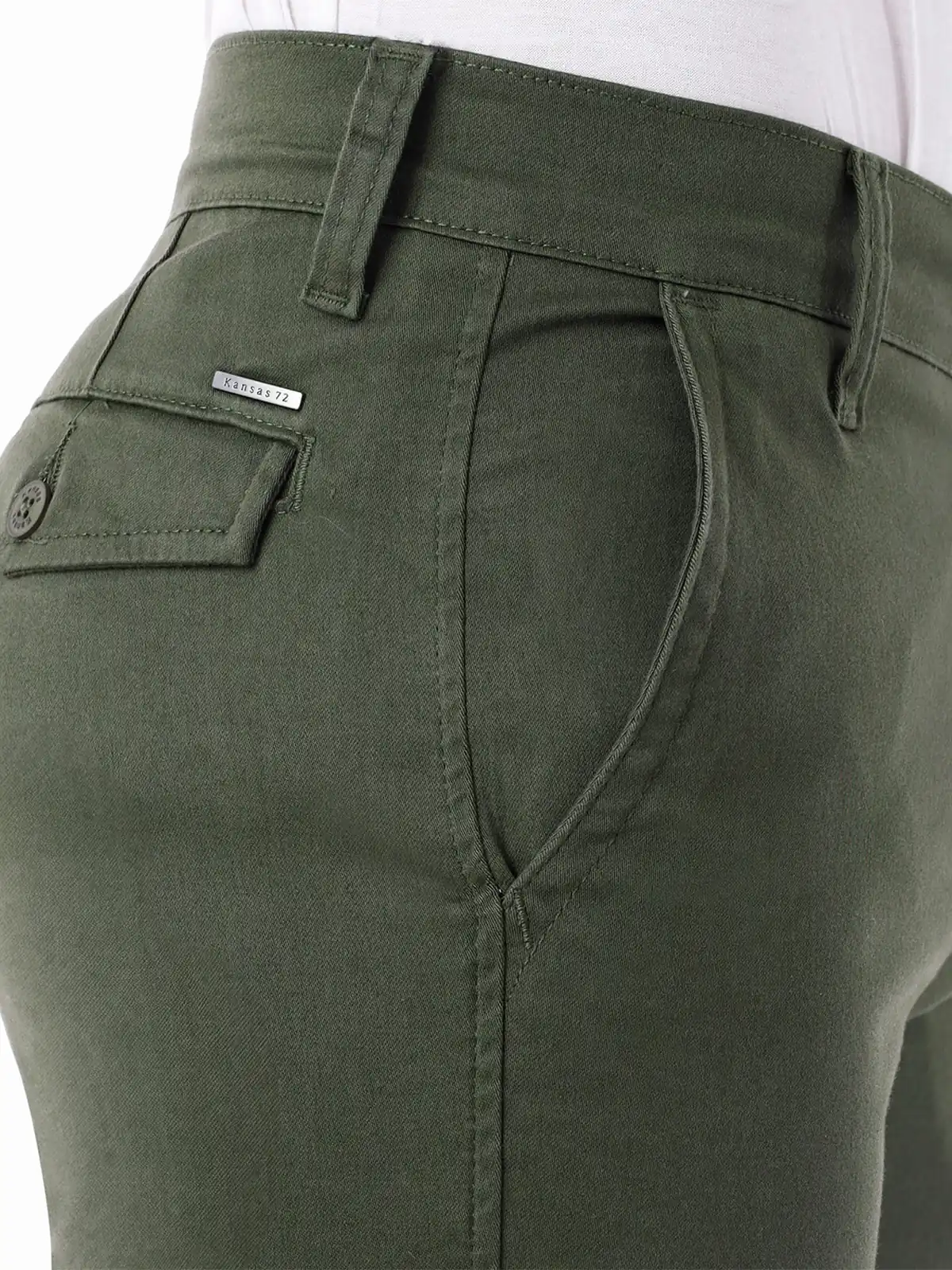 PANTALÓN ALGODÓN REGULAR HOMBRE KANSAS SATIN - 4
