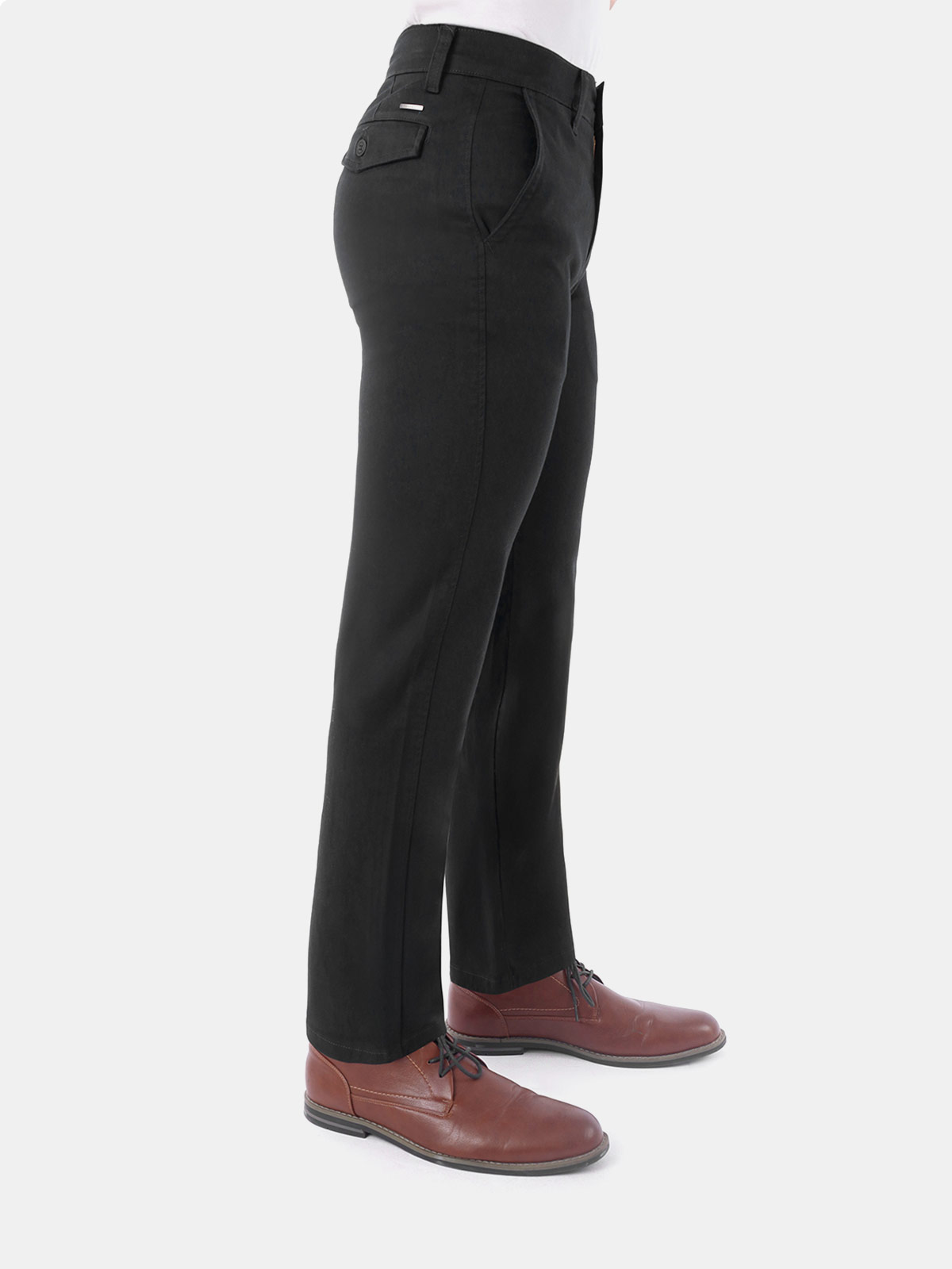 PANTALÓN ALGODÓN REGULAR HOMBRE KANSAS SATIN - 3
