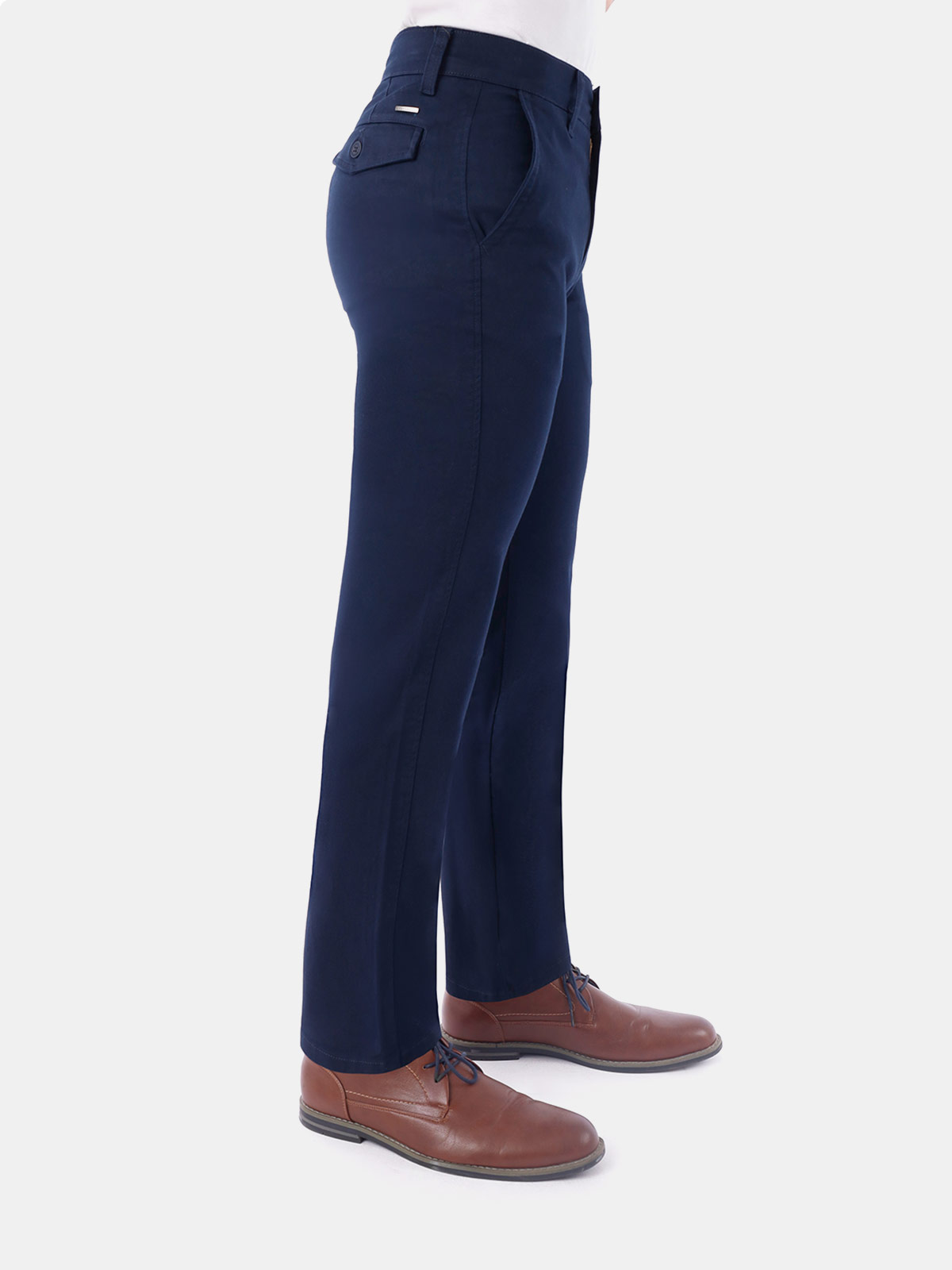PANTALÓN ALGODÓN REGULAR HOMBRE KANSAS SATIN - 3