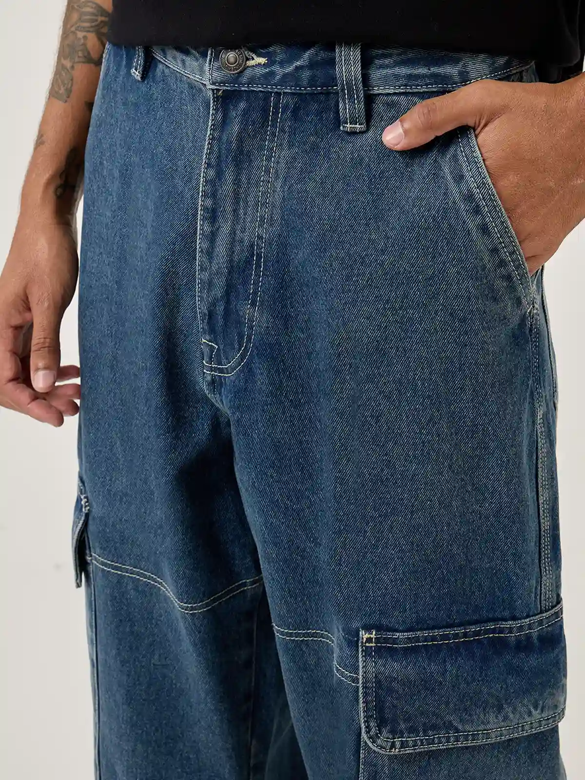 JEANS ALGODÓN HOMBRE INDEX BARGO - 4