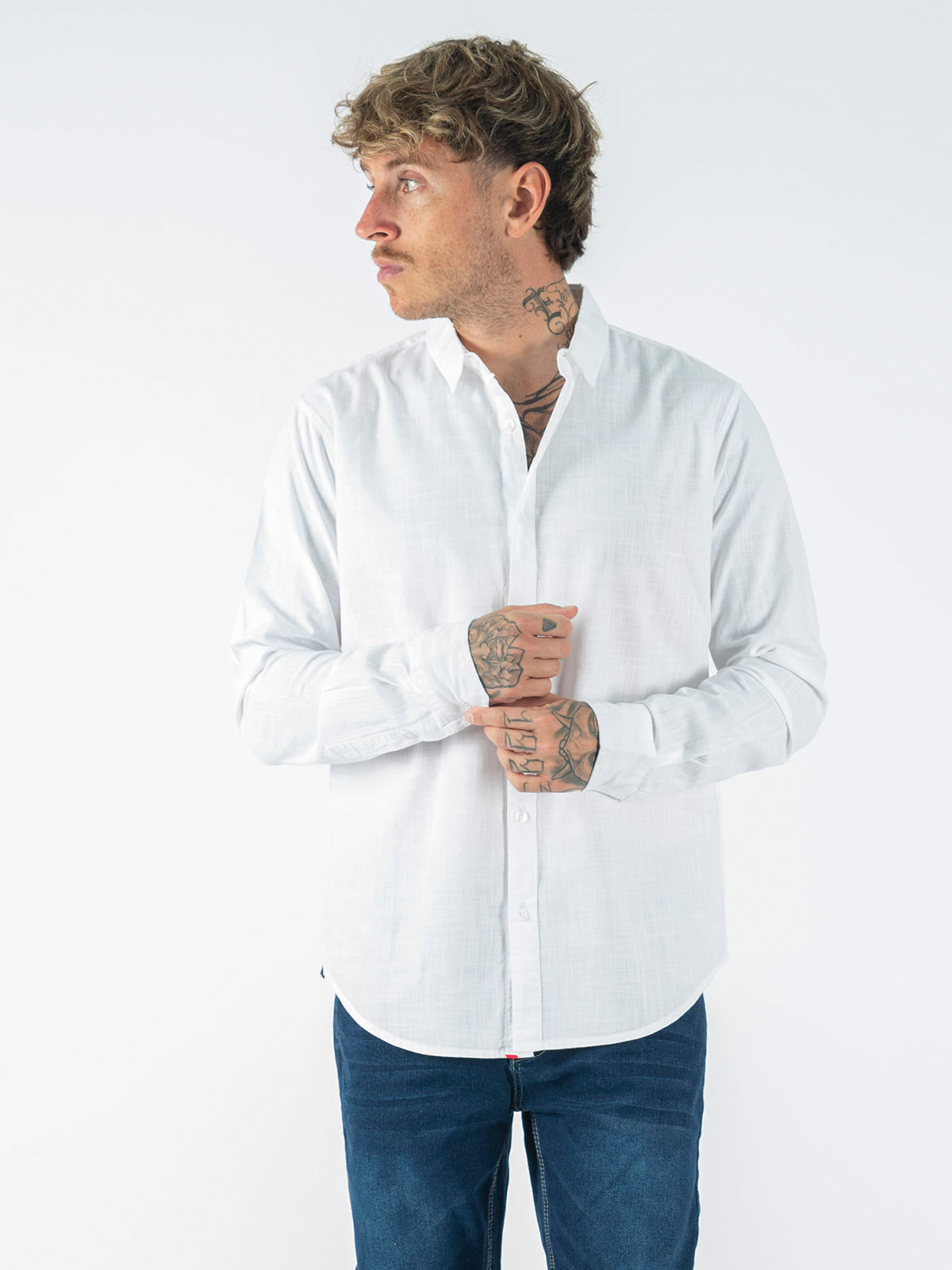 CAMISA MANGA LARGA HOMBRE WOALLANCE RAYO - 3