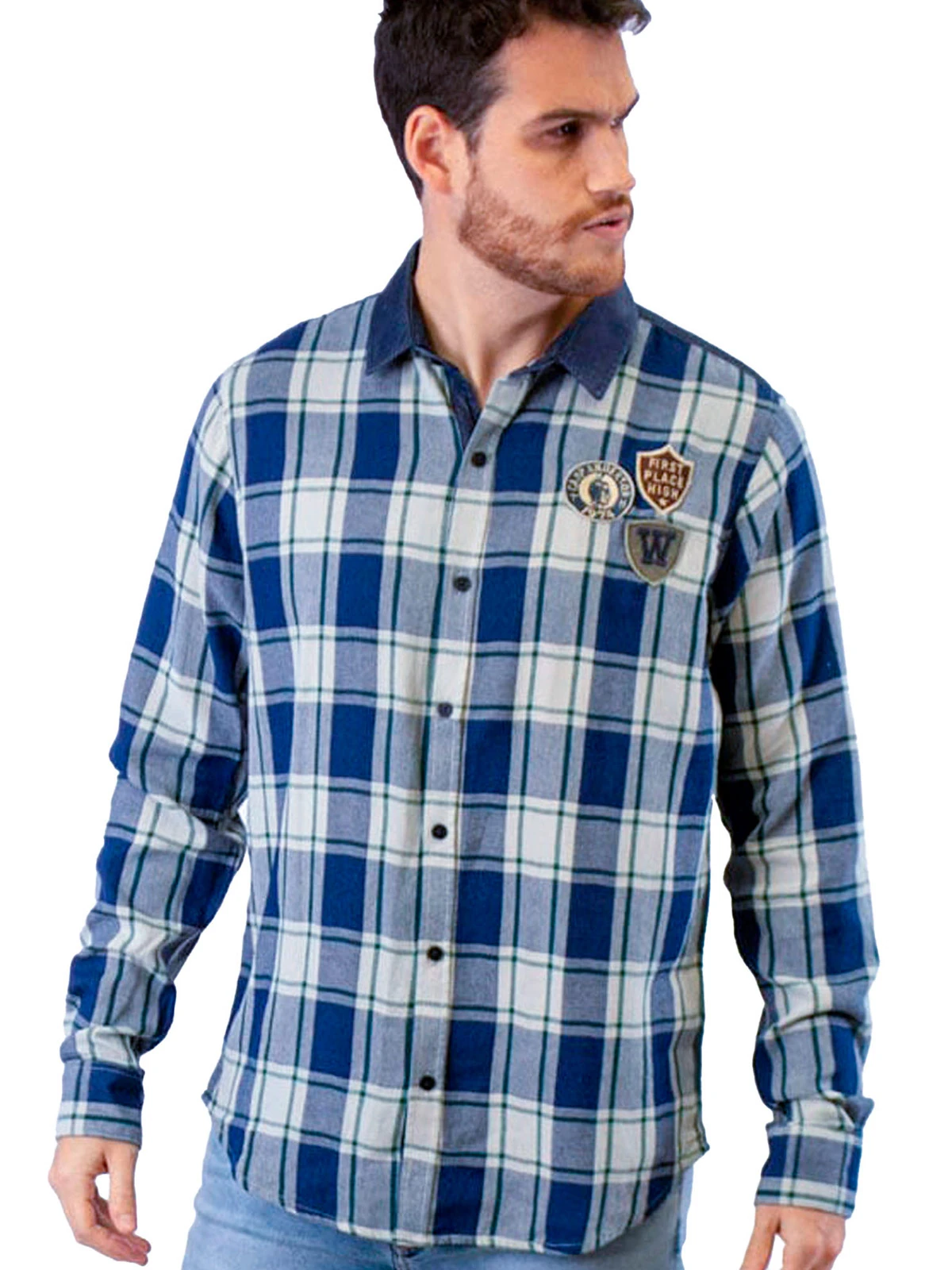 CAMISA MANGA LARGA HOMBRE WOALLANCE NEW POKER - 1