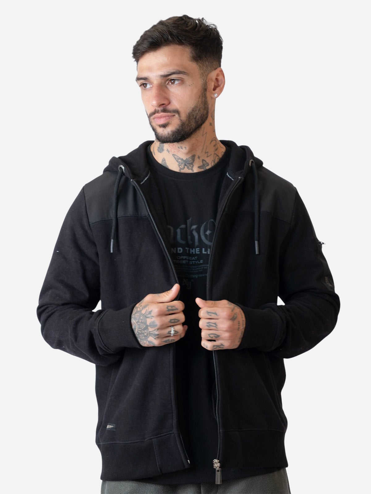 POLERA MANGA LARGA ALGODÓN HOMBRE BLACKOUT PARIS - 1