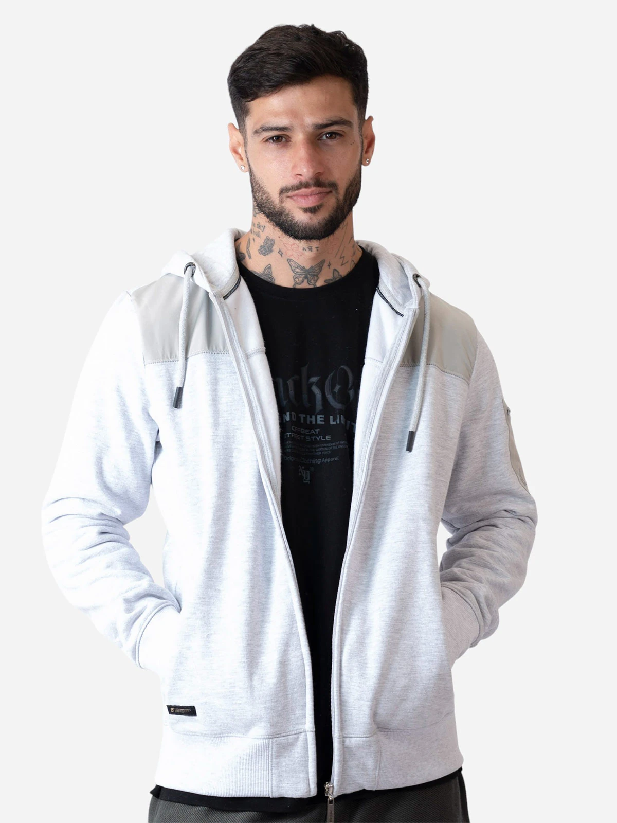 POLERA MANGA LARGA ALGODÓN HOMBRE BLACKOUT PARIS - 1
