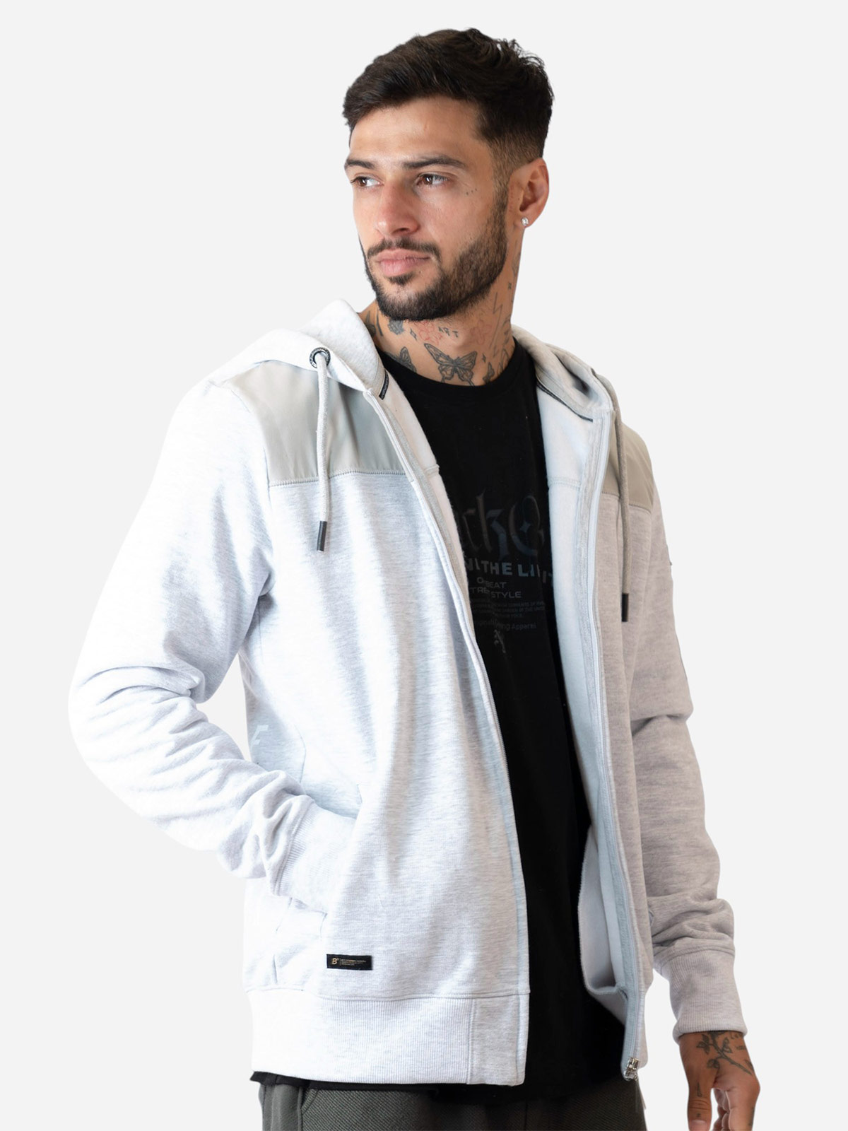 POLERA MANGA LARGA ALGODÓN HOMBRE BLACKOUT PARIS - 4