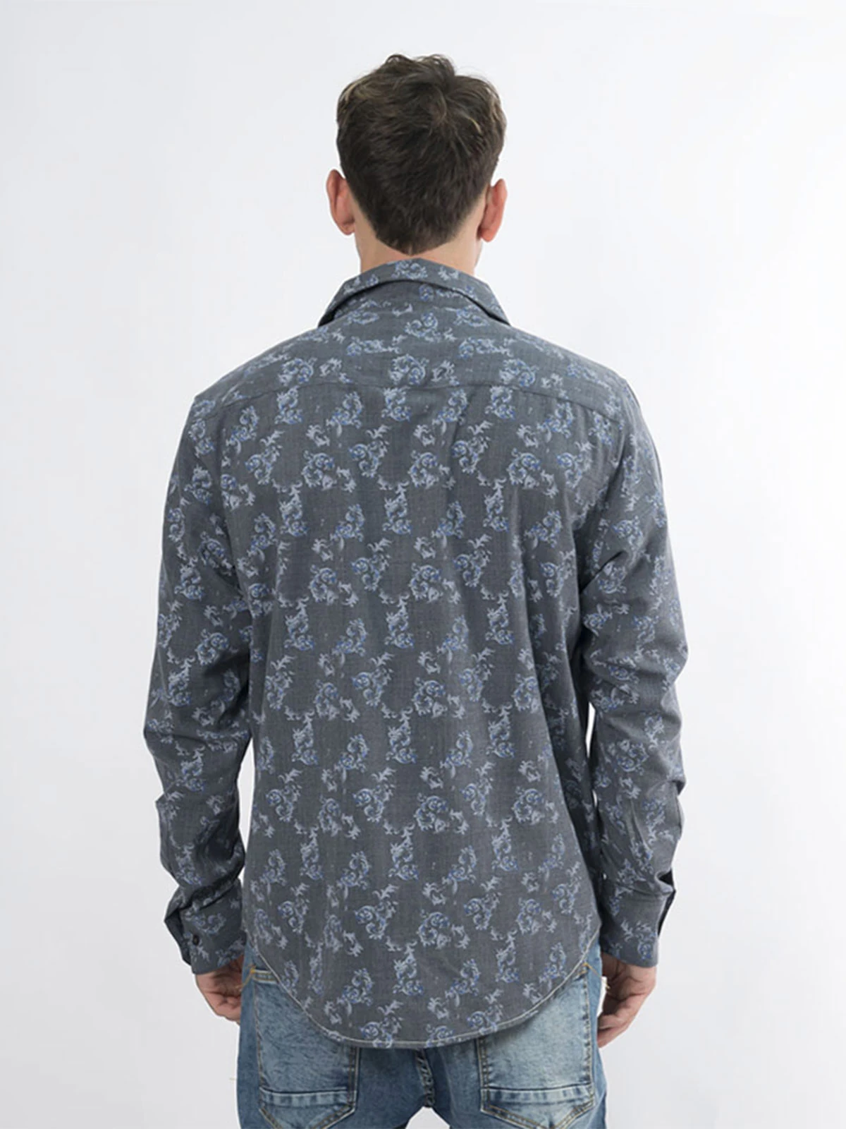 CAMISA MANGA LARGA ALGODÓN HOMBRE BLACKOUT - 2
