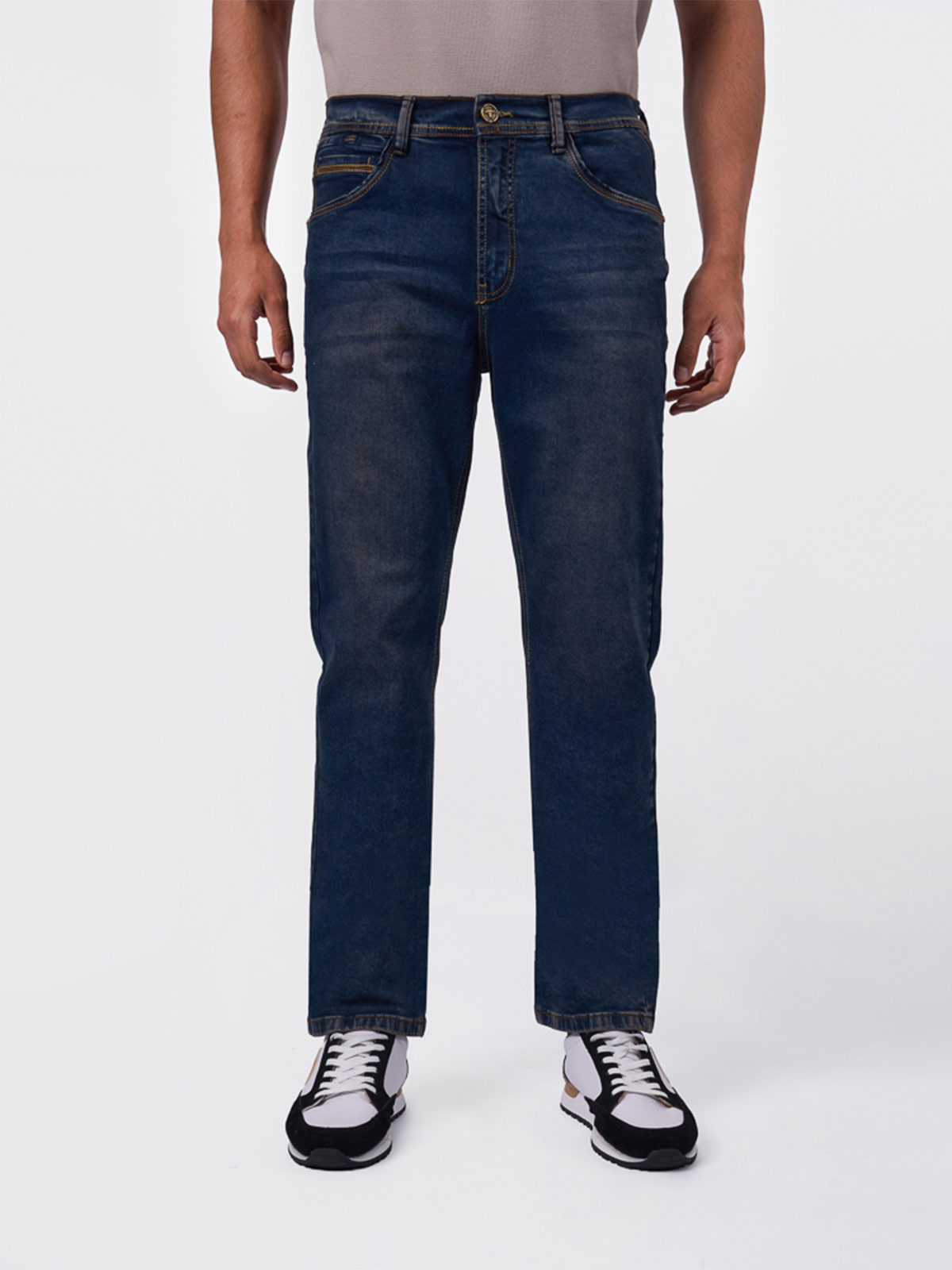 JEANS ALGODÓN REGULAR HOMBRE BRONCO BUFFON - 1