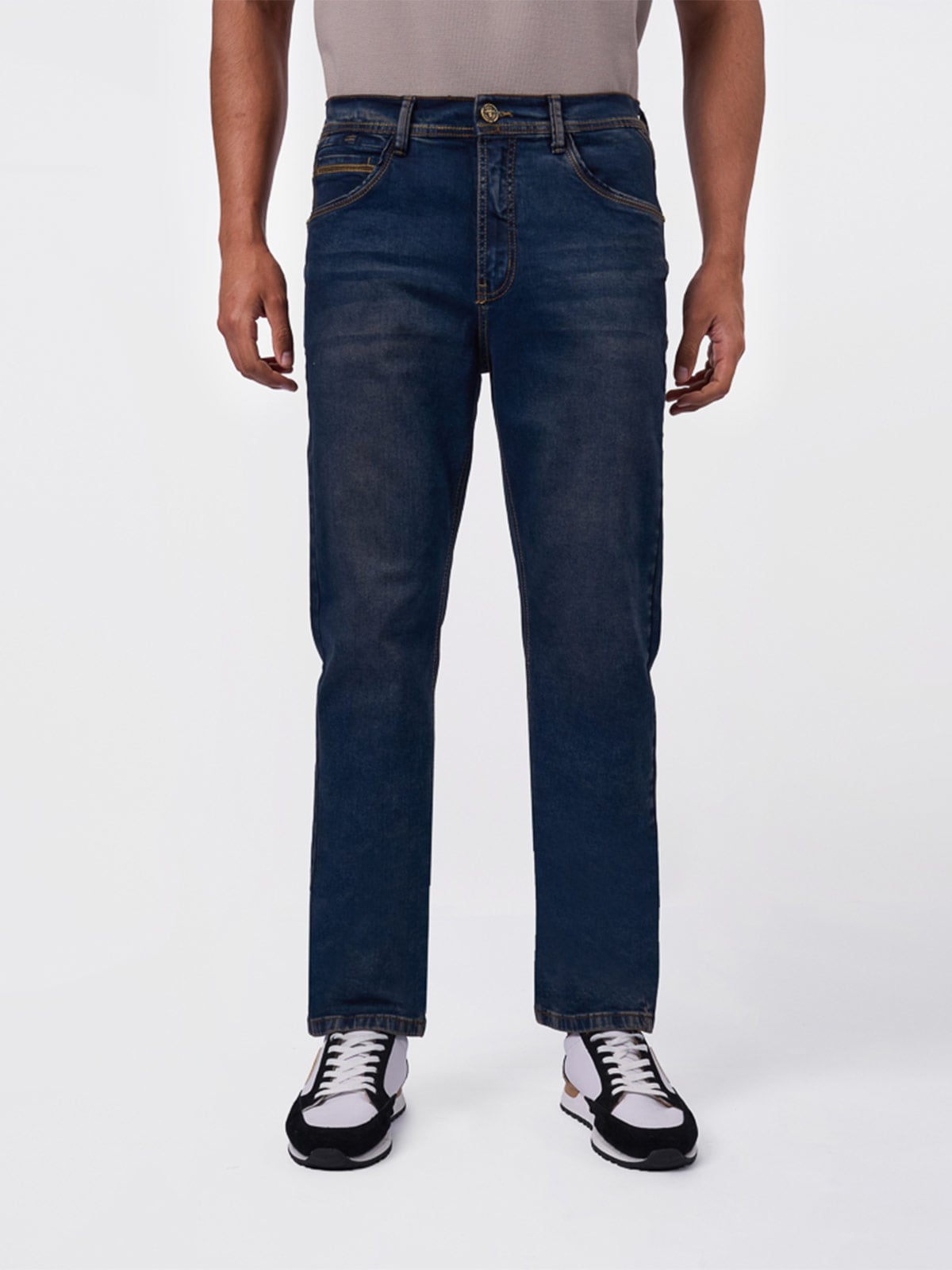 JEANS ALGODÓN REGULAR HOMBRE BRONCO BUFFON - 1