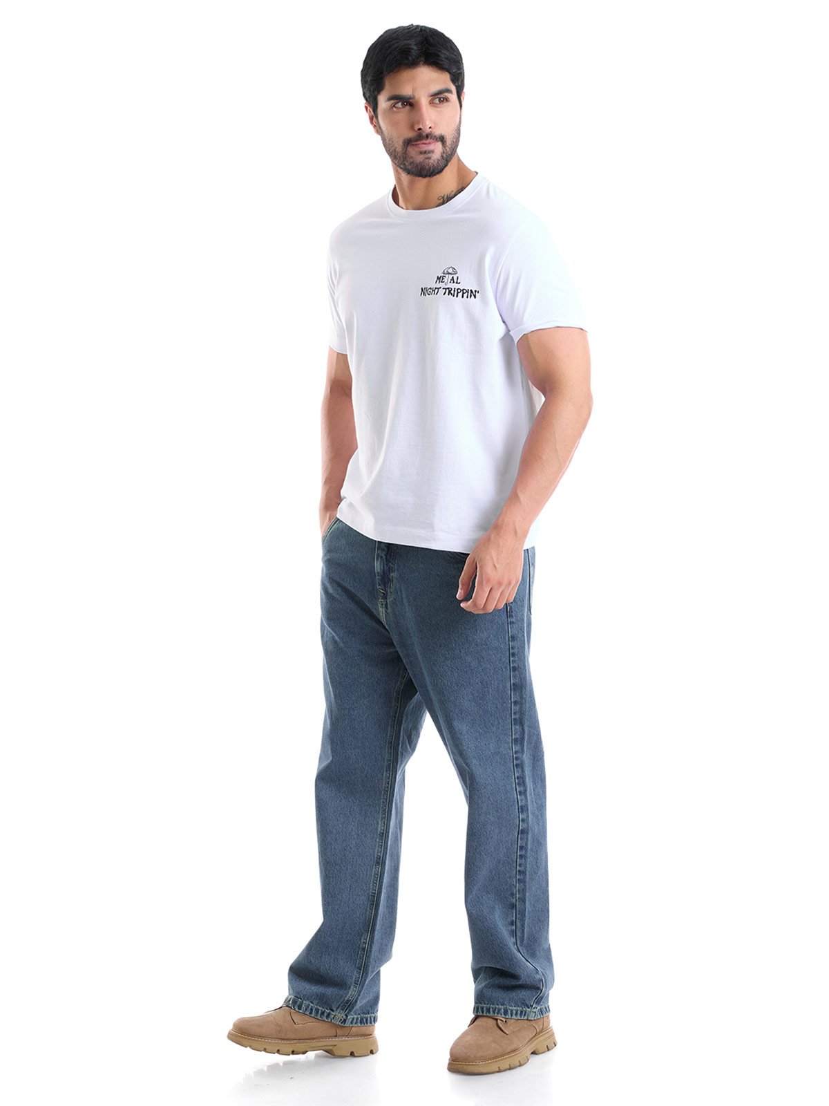 JEANS ALGODÓN BAGGY HOMBRE METAL JEANS TOKIO - 4