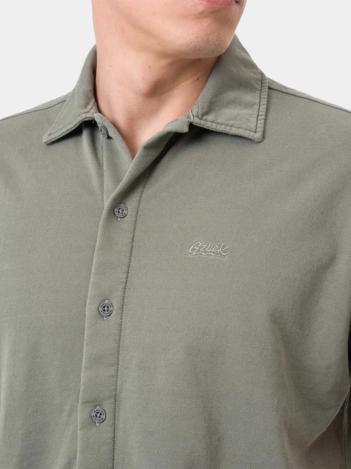 CAMISA MANGA CORTA HOMBRE GZUCK RENDRET BOXY FIT - 3