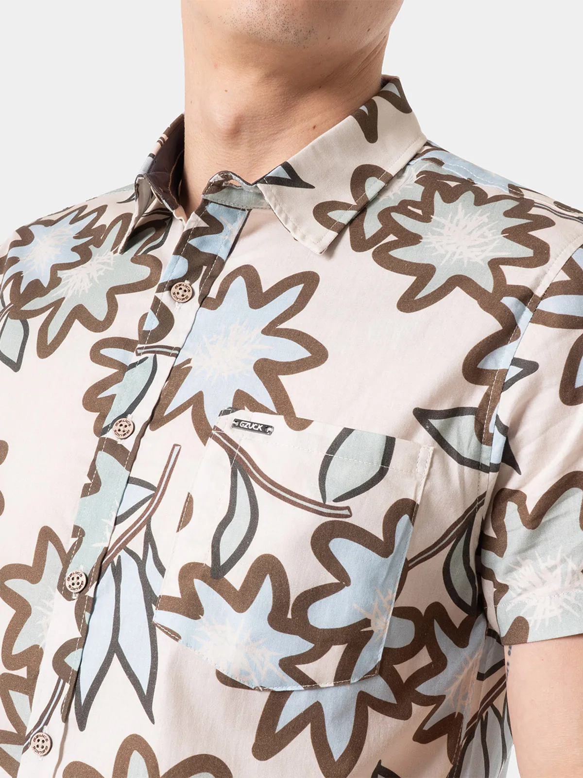 CAMISA MANGA CORTA HOMBRE GZUCK ADELX - 3