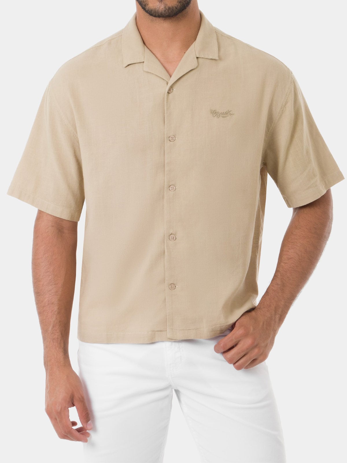 CAMISA MANGA CORTA HOMBRE GZUCK BOXKLE BOXY FIT - 1