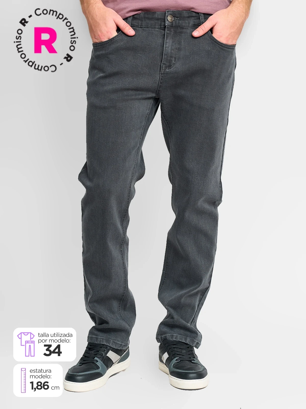 JEANS REGULAR HOMBRE INDEX CALI - 1