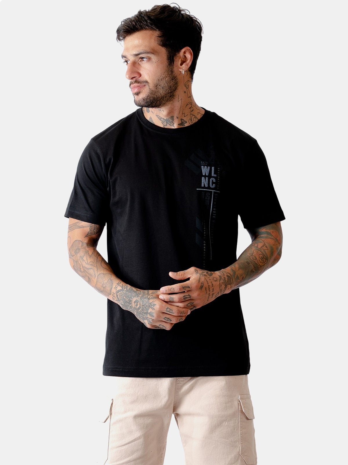 POLO ALGODÓN MANGA CORTA HOMBRE WOALLANCE CLASICO - 1