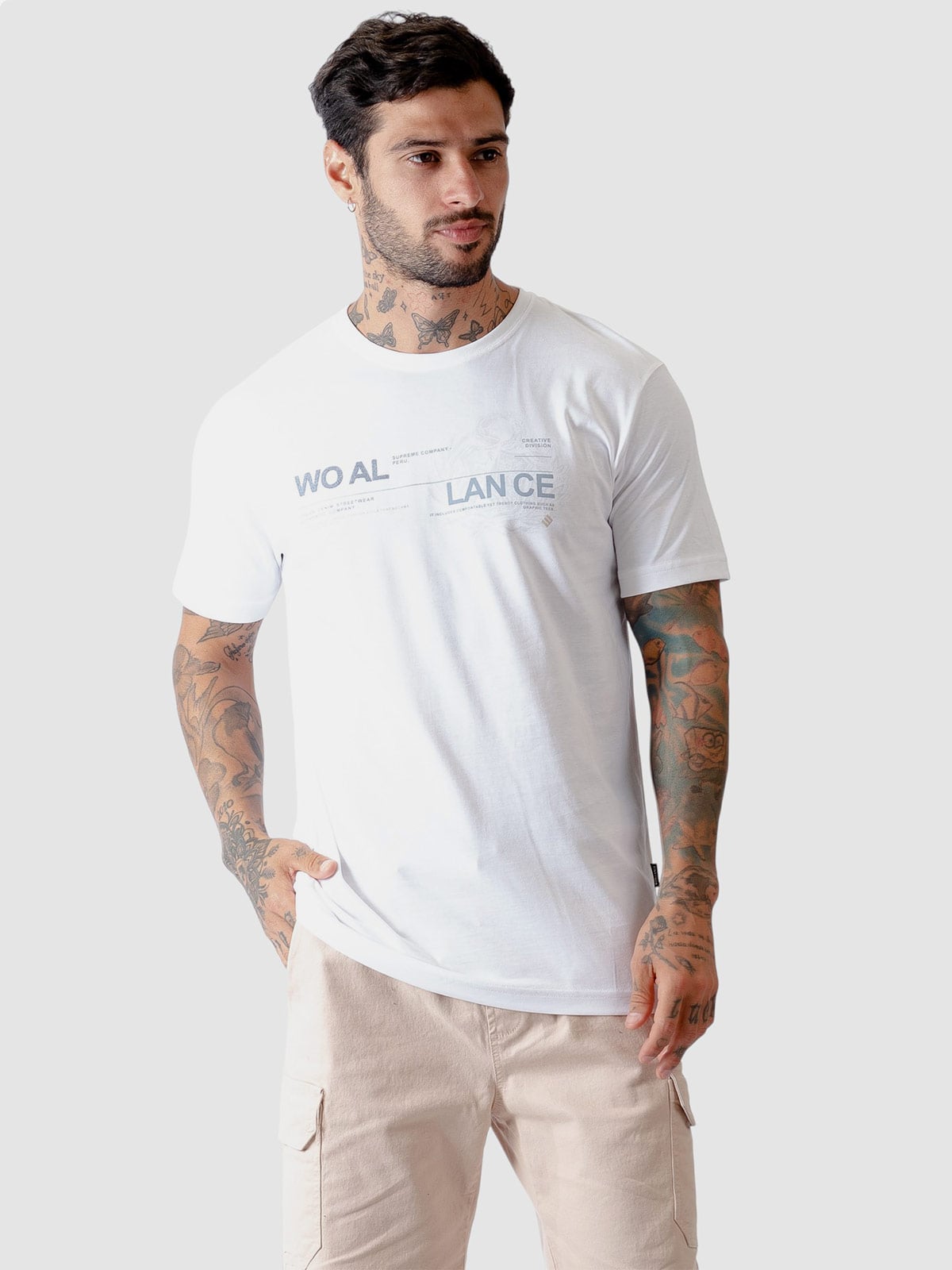 POLO ALGODÓN MANGA CORTA HOMBRE WOALLANCE CLASICO - 1