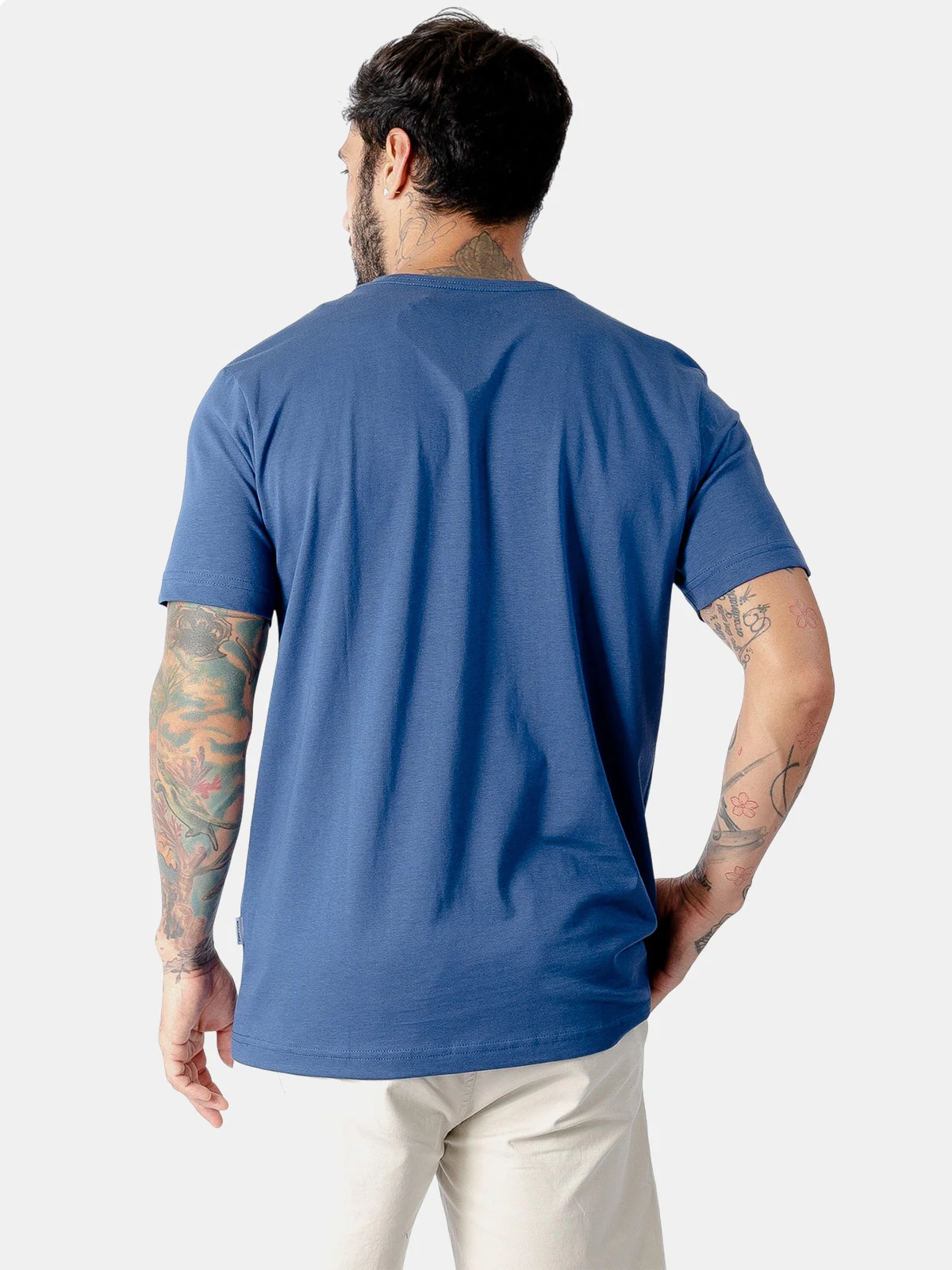 POLO ALGODÓN MANGA CORTA HOMBRE WOALLANCE CLASICO - 2