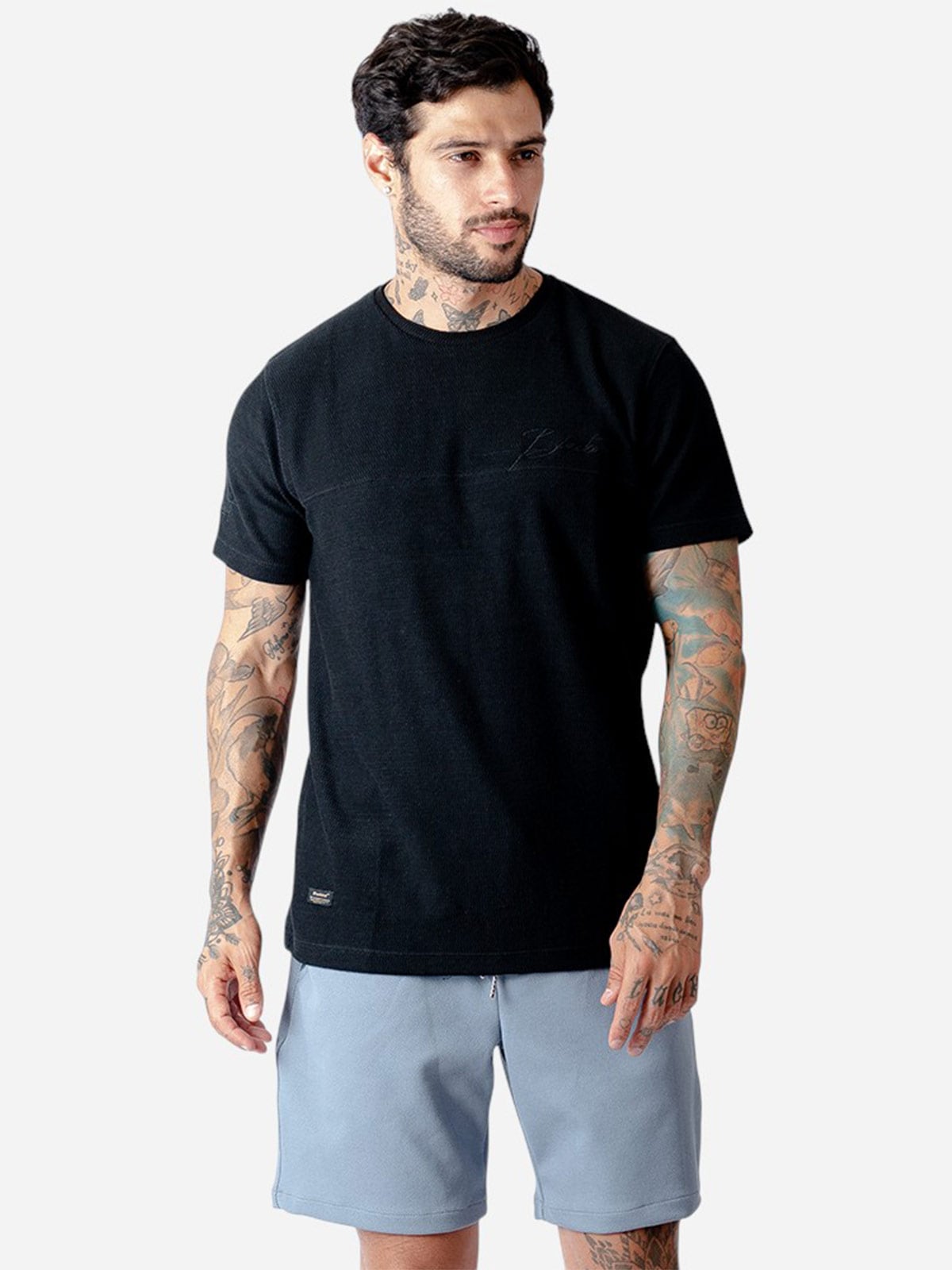 POLO MANGA CORTA ALGODÓN HOMBRE BLACKOUT - 3