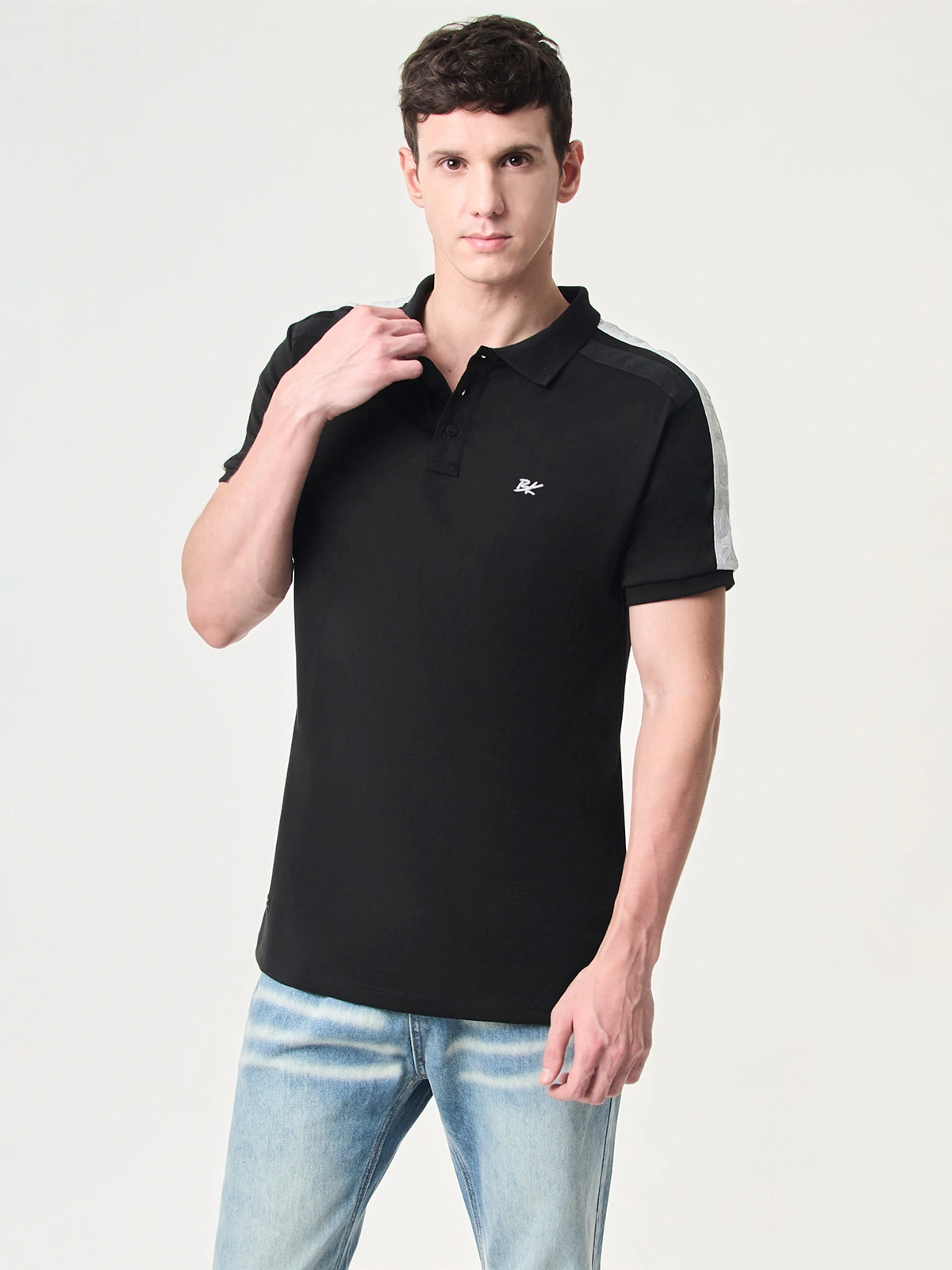 POLO MANGA CORTA HOMBRE BLACKOUT CASUAL - 1