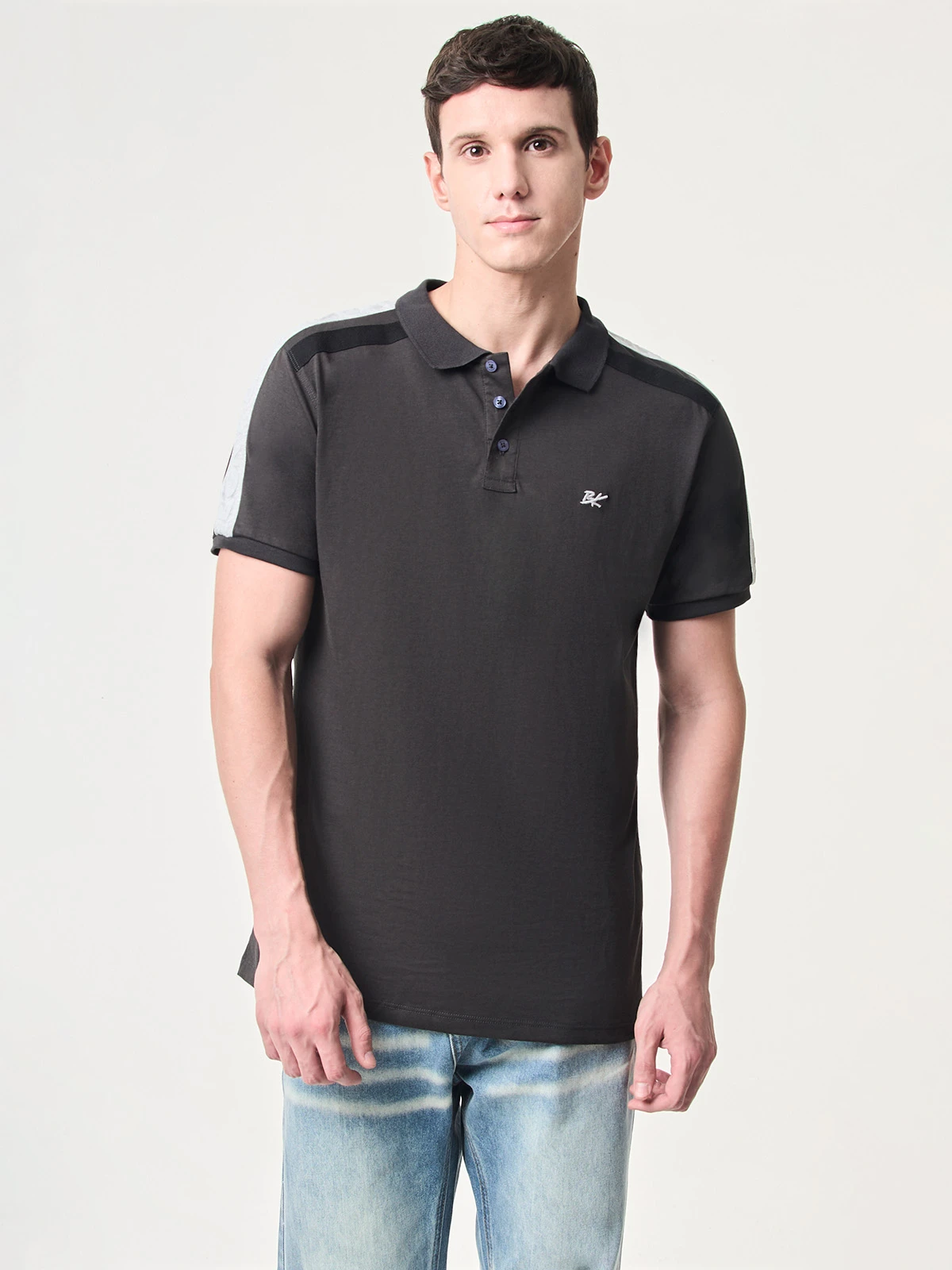 POLO MANGA CORTA HOMBRE BLACKOUT CASUAL - 1