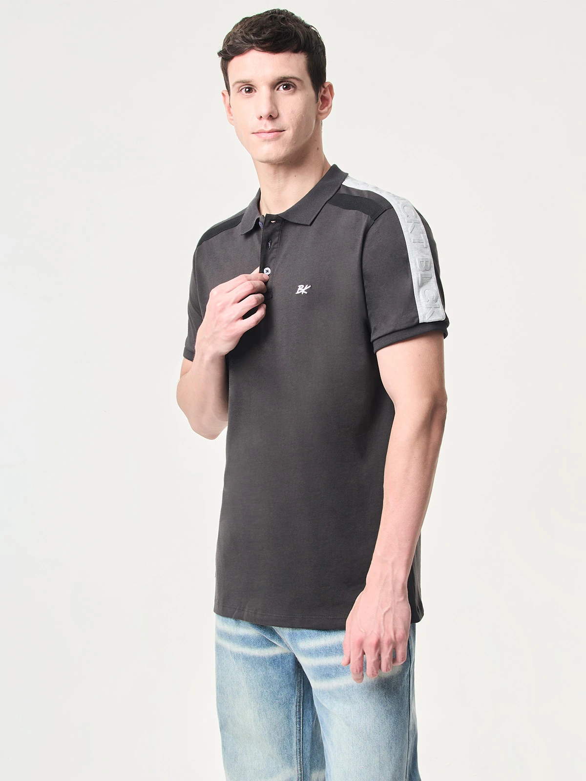 POLO MANGA CORTA HOMBRE BLACKOUT CASUAL - 3