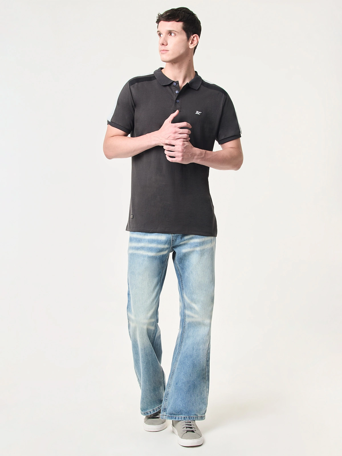 POLO MANGA CORTA HOMBRE BLACKOUT CASUAL - 5